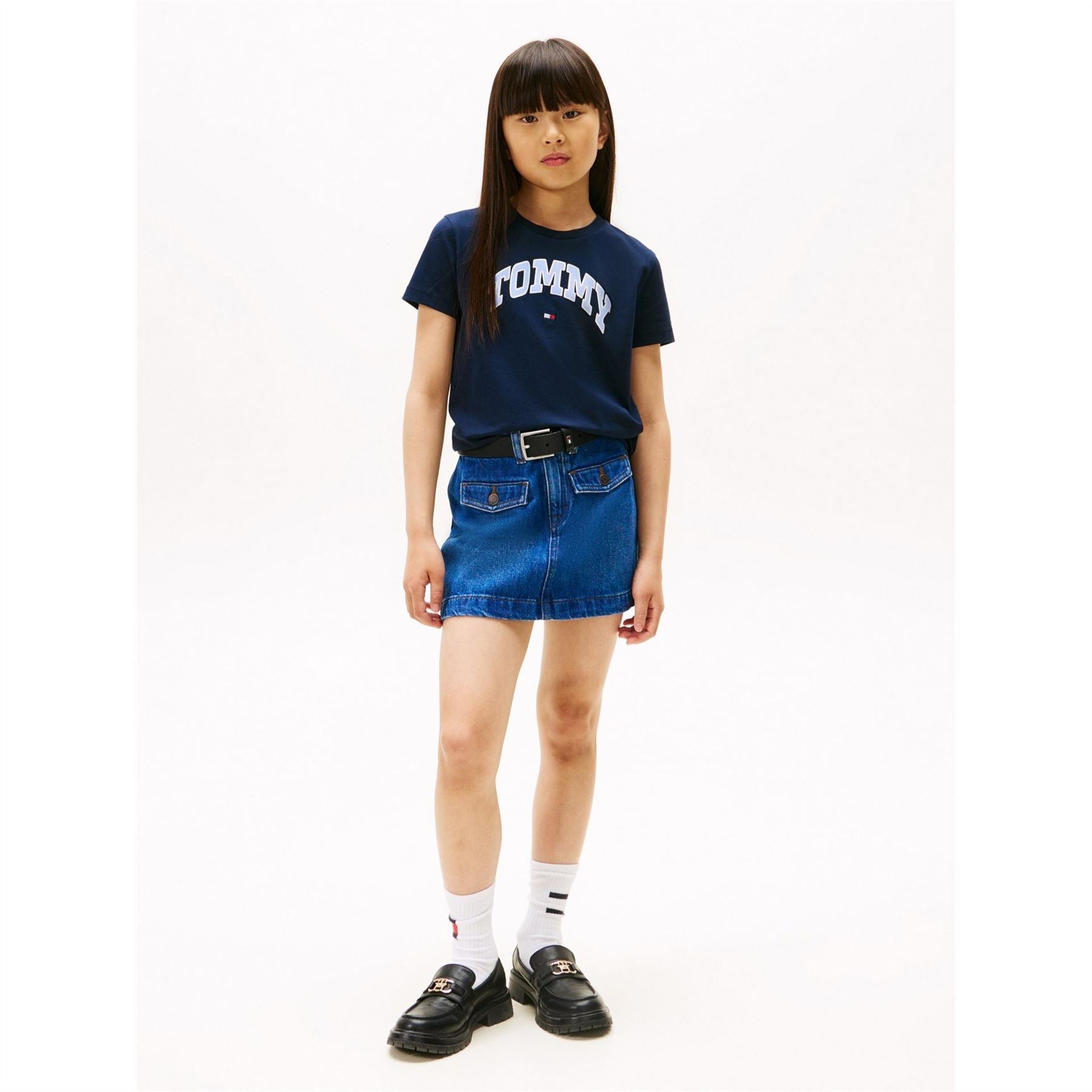 Tommy Hilfiger Timmy Varsity Lettering Regular Fit T-Shirt