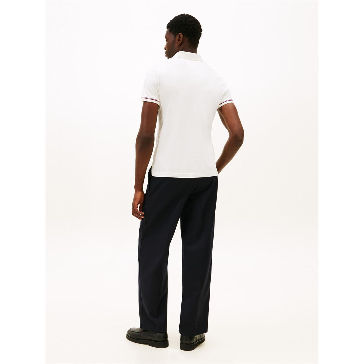 Tommy Hilfiger Liquidtip Collared Neck Short Sleeve Polo Shirt