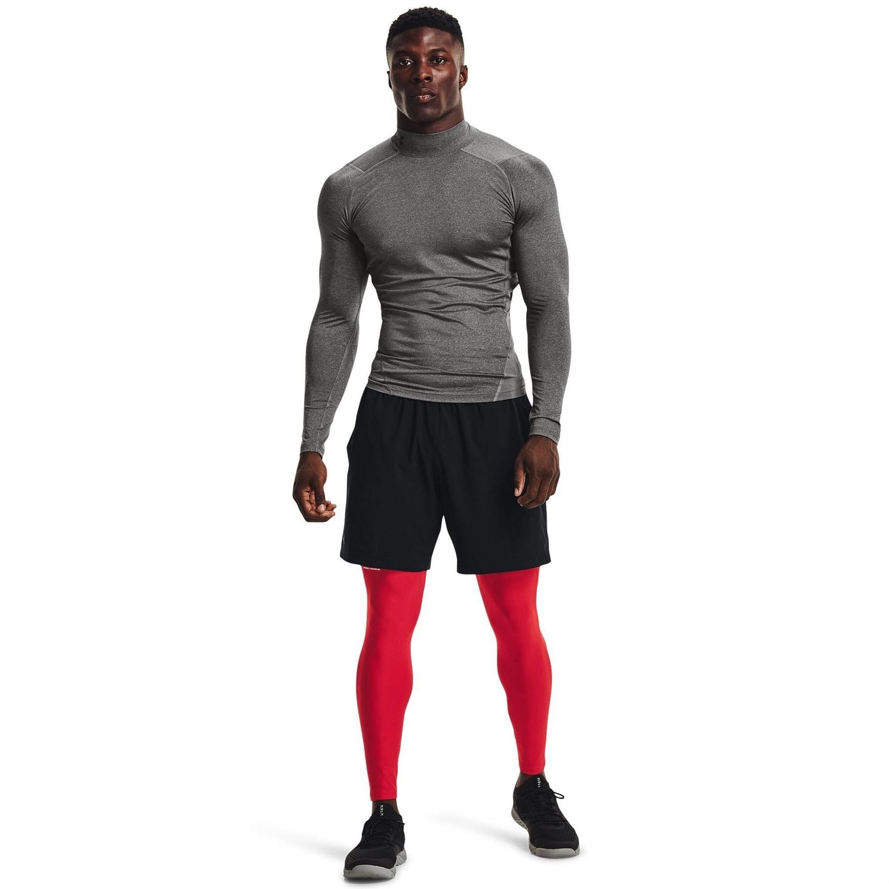 Under Armour Mens Armour Heatgear® Mock Long Sleeve