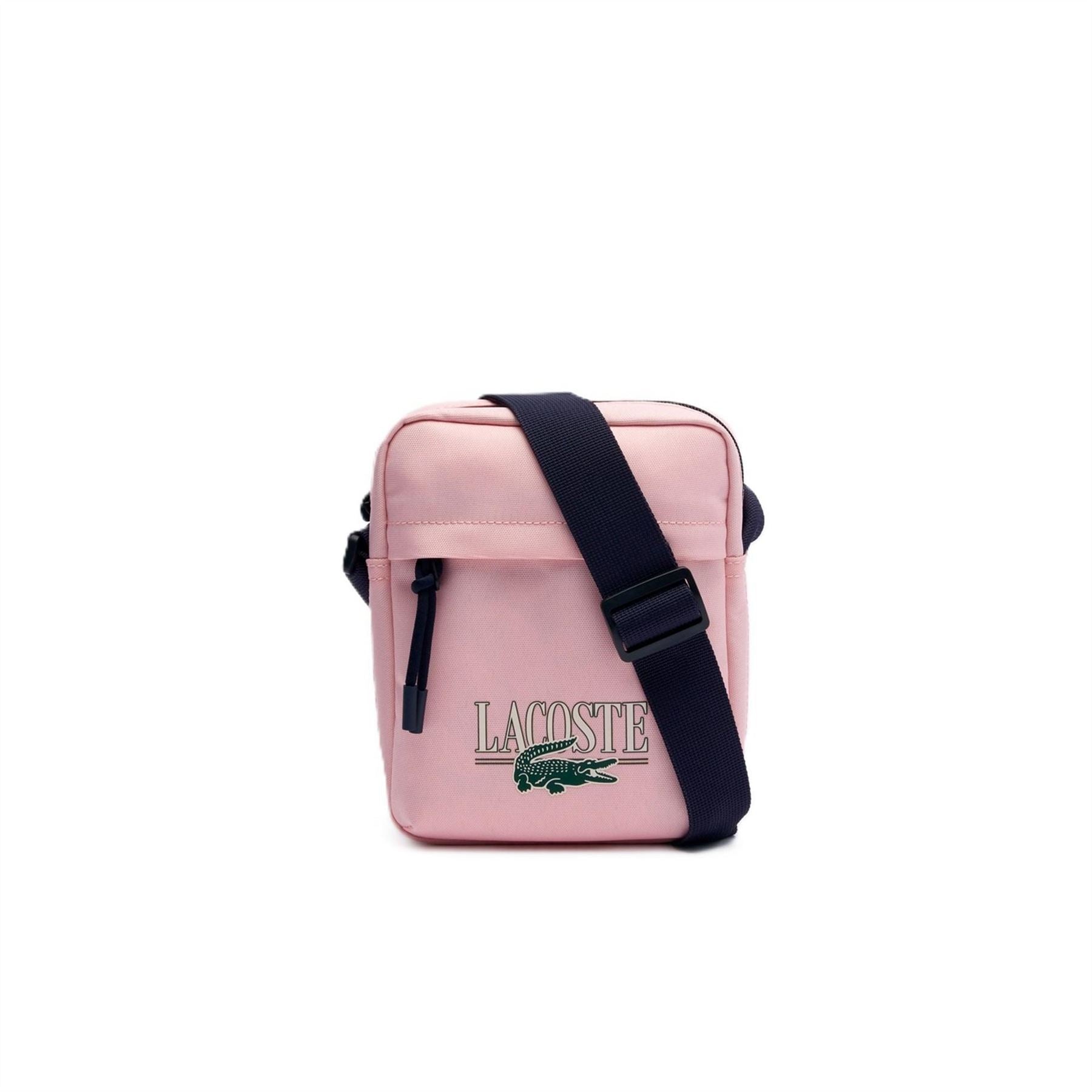 Lacoste Crocodile Print Cross Body Bag