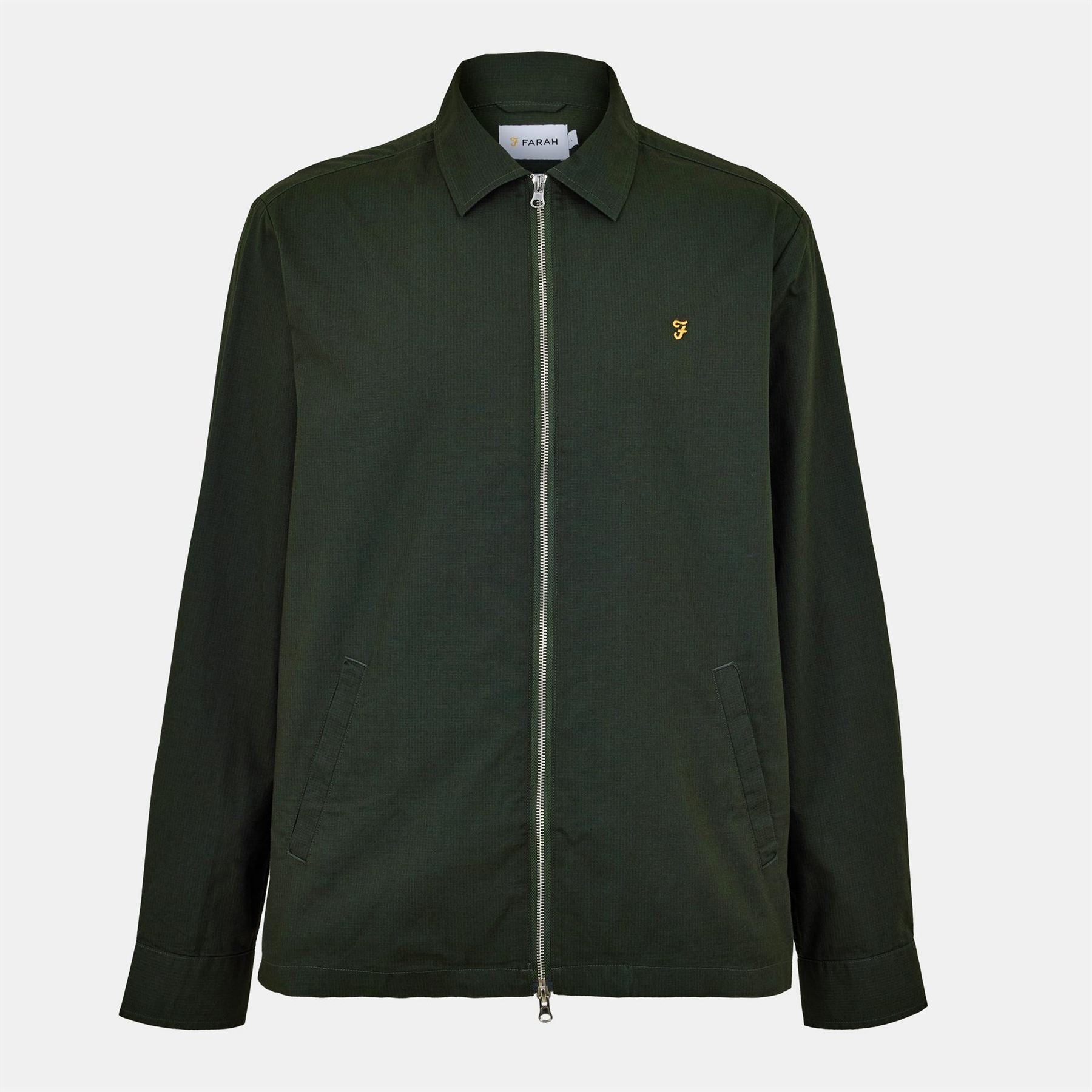 Farah Radley Long Sleeve Zipped Overshirt