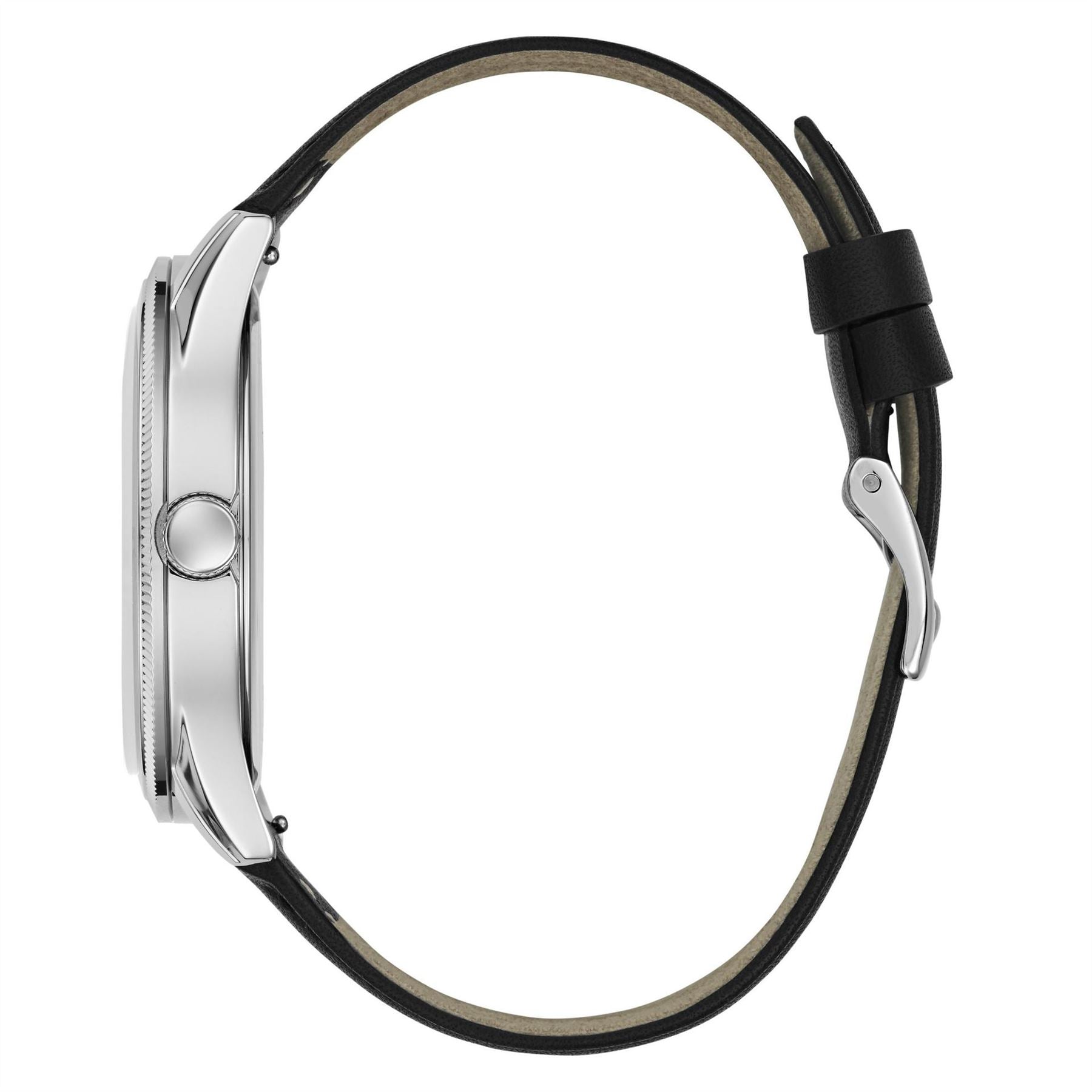 Guess Reputation Fashion Leather Single Wrap Analogue Watch