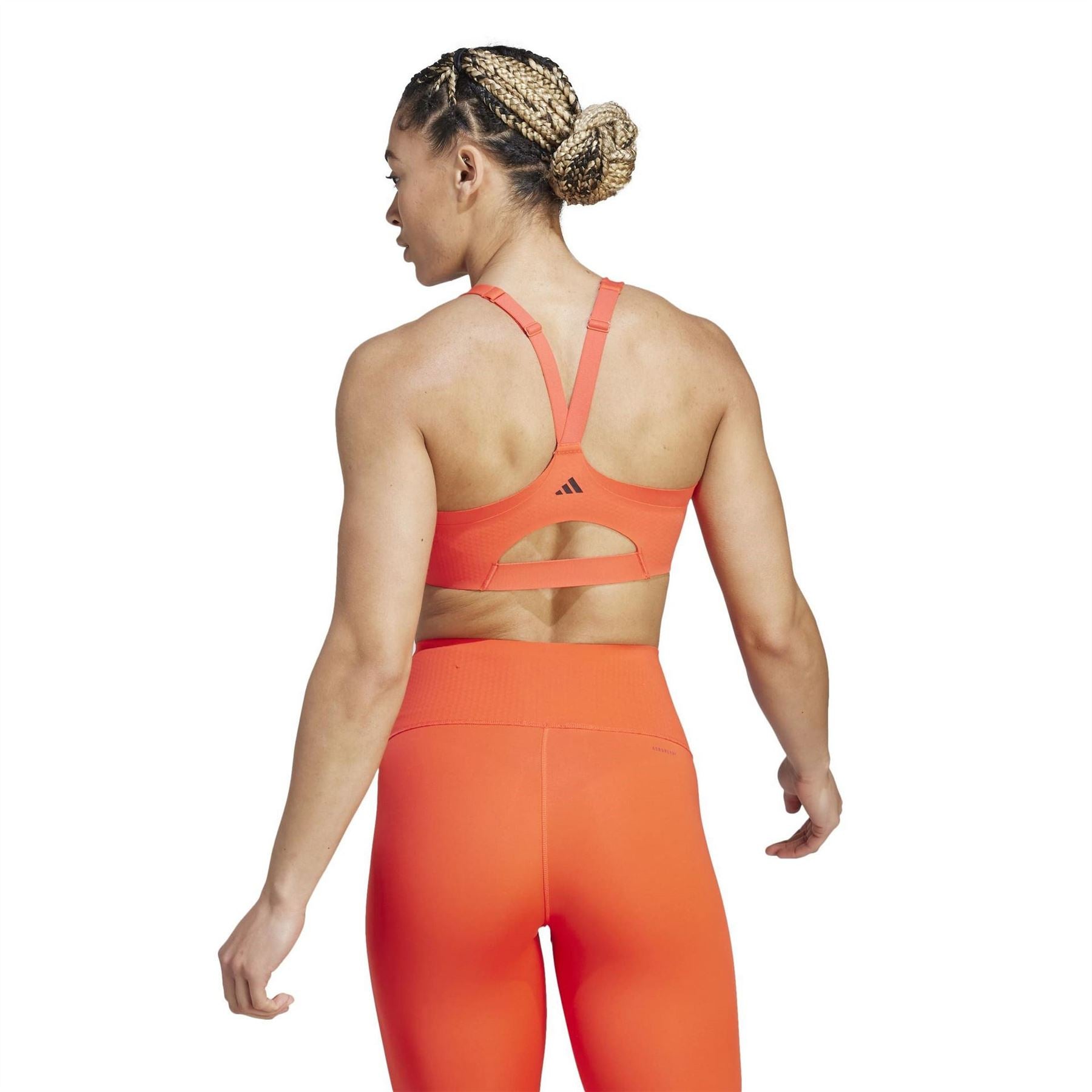 adidas Womens Impact Luxe High Support Zip Bra