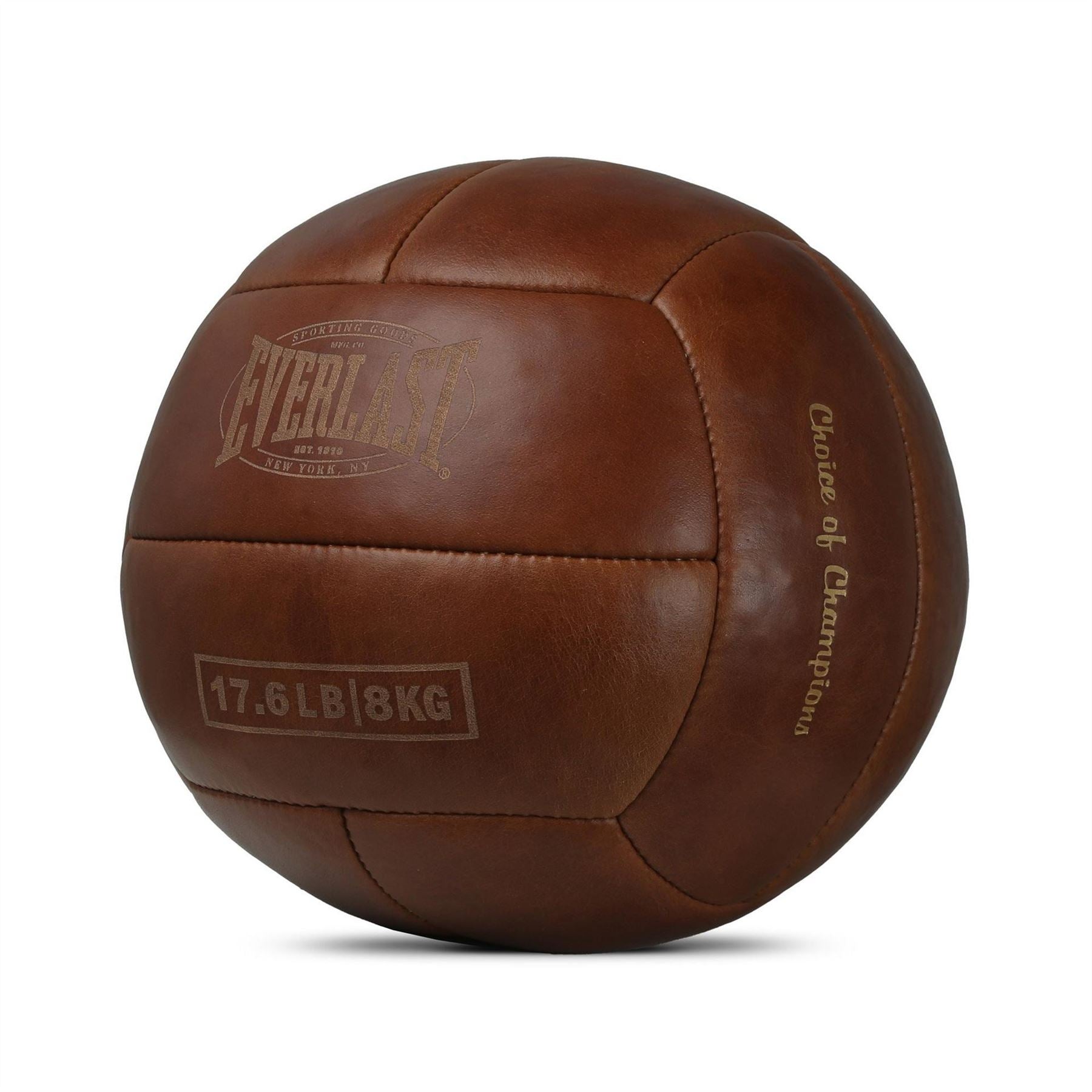 Everlast 1910 Pro Leather Medicine Ball