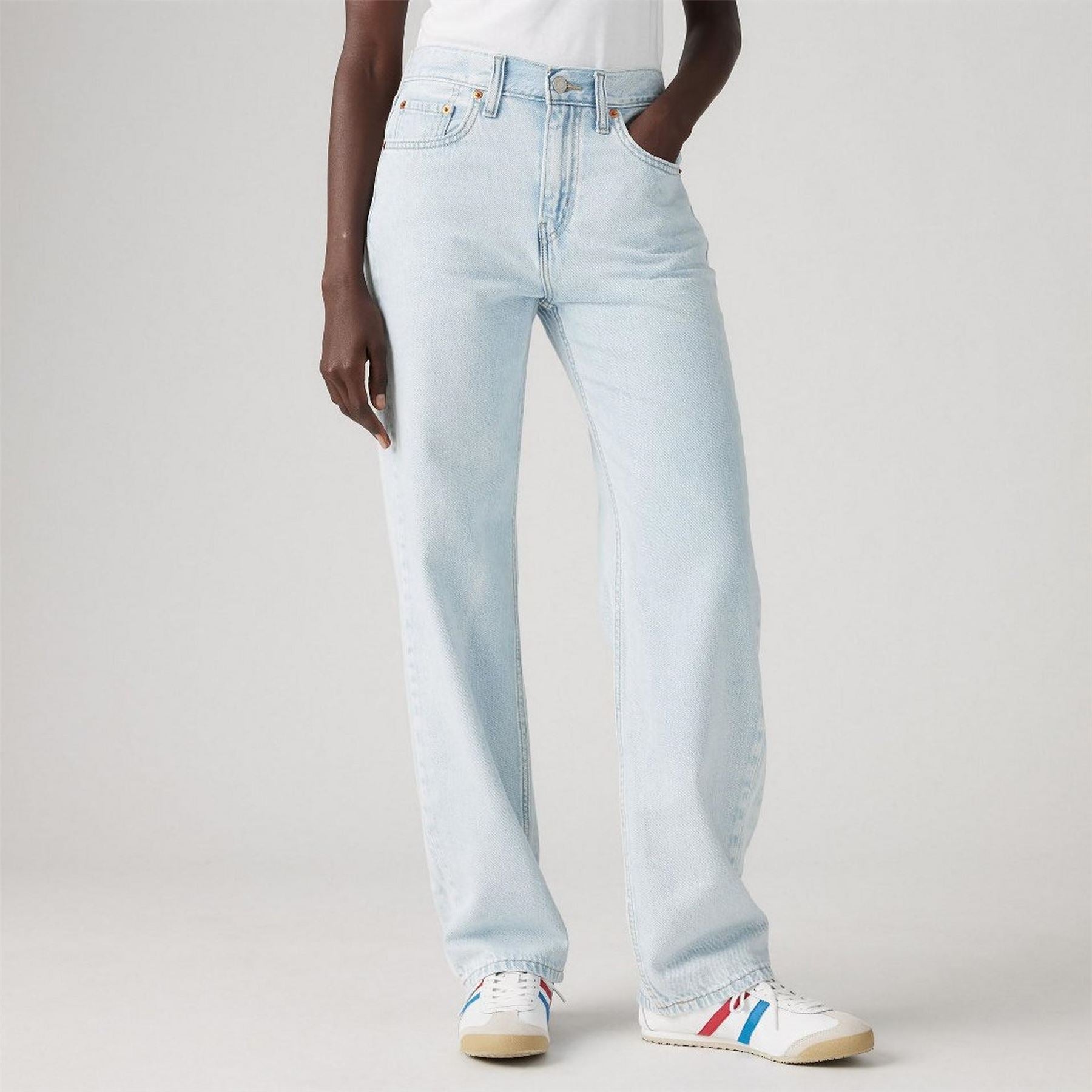 Levis Low Pro Low Rise Straight Leg Jeans