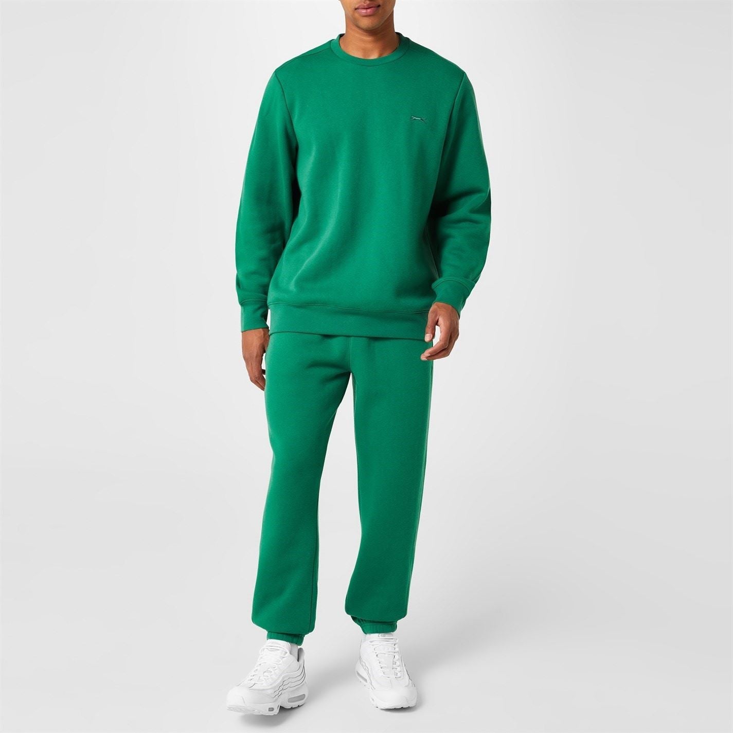 Slazenger Mens Cuffed Fleece Jogging Bottoms