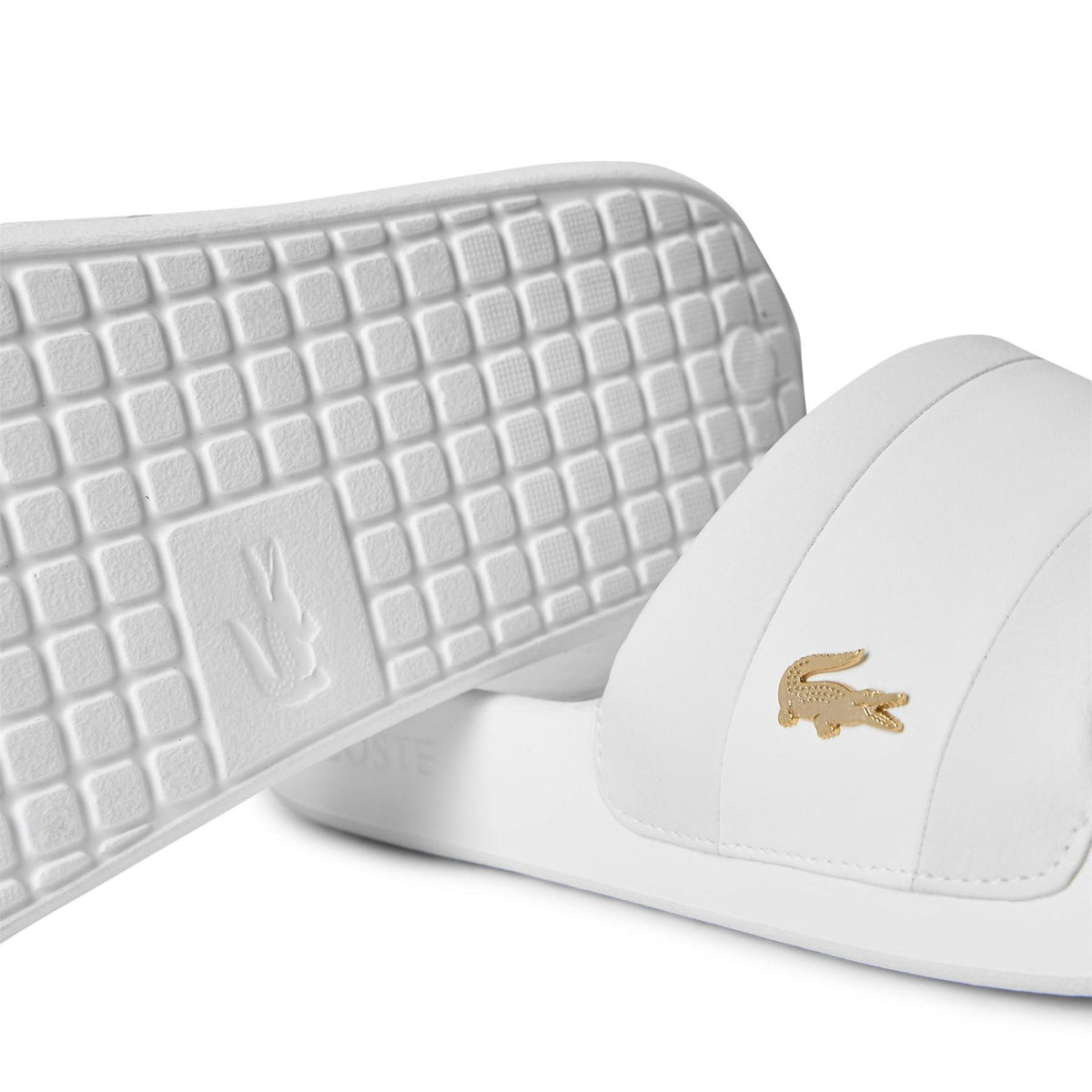 Lacoste Serve Metal Slides