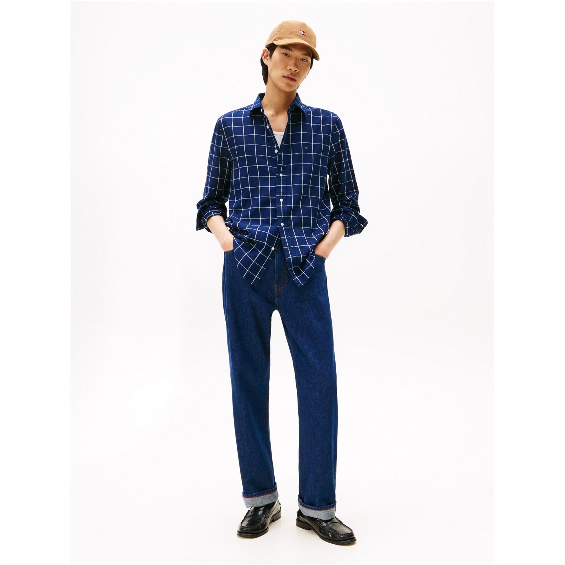 Tommy Hilfiger Twill Check Long Sleeve Patterned Shirt