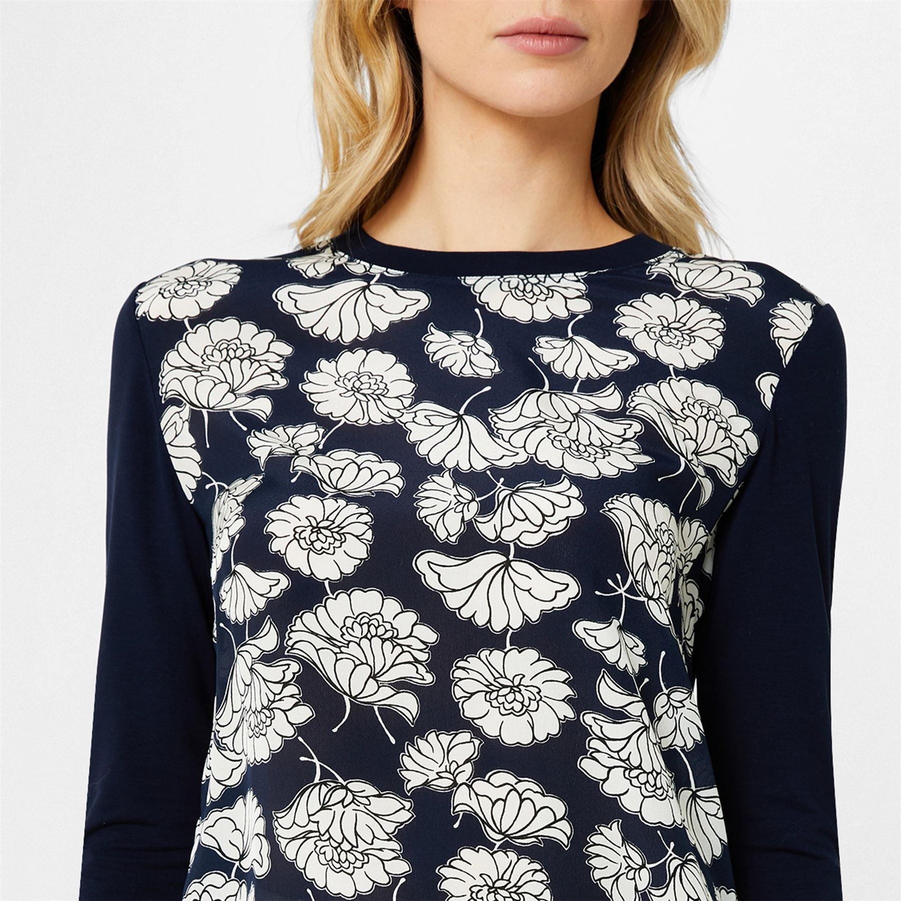 Weekend Max Mara Calamai Floral Knitted Top
