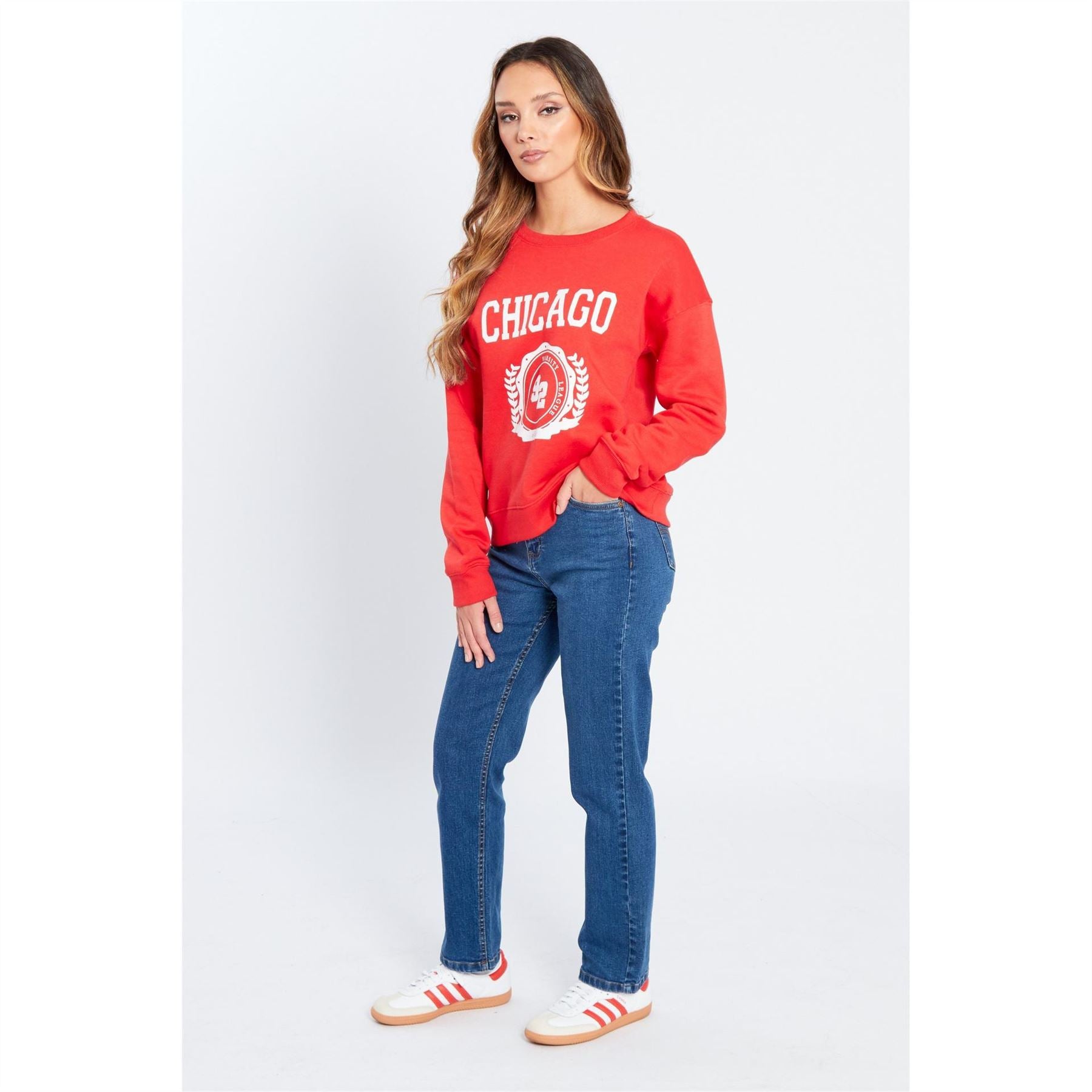 Be You Womens American Sweatshirt