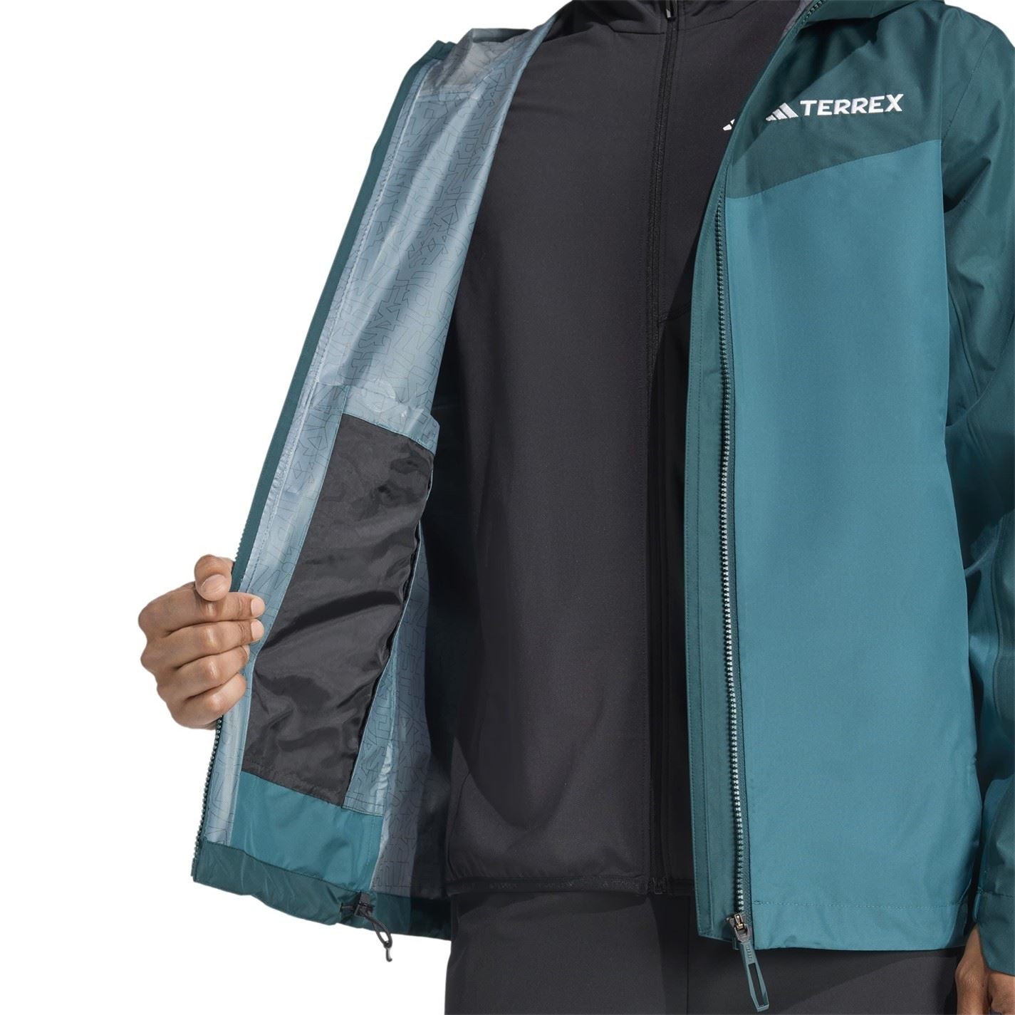 adidas Hooded Regular Fit Windbreaker Jacket