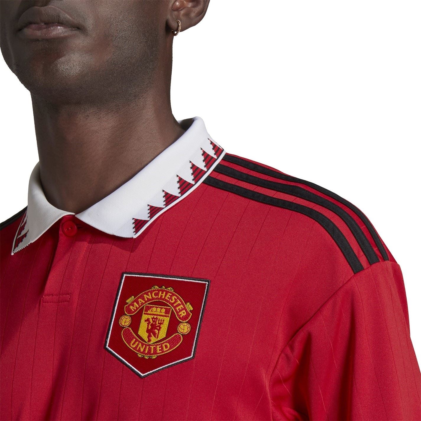 adidas Mens Manchester United Fc Home Shirt 2022 2023