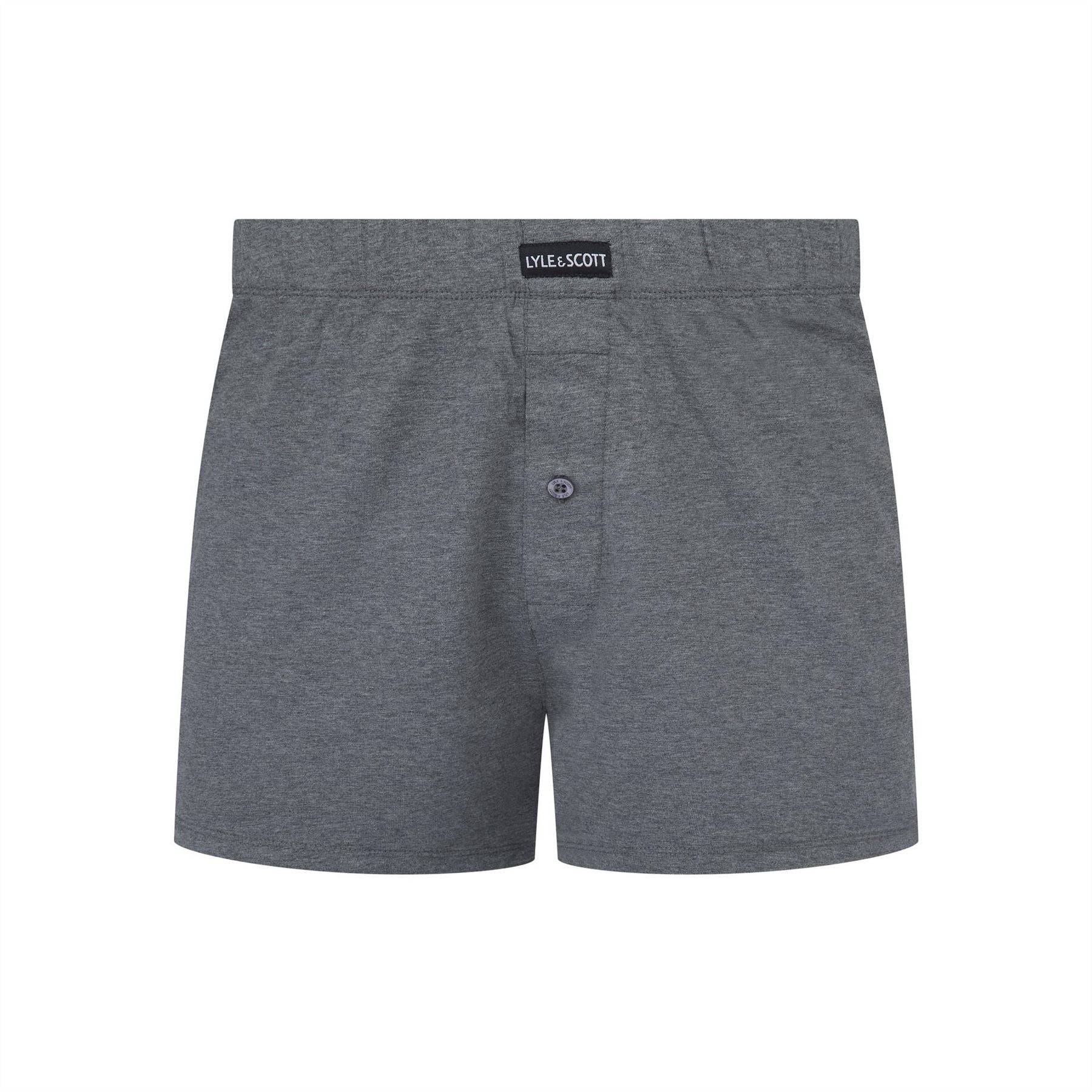 Lyle and Scott 3 Pack Plain Design Boxer Shorts