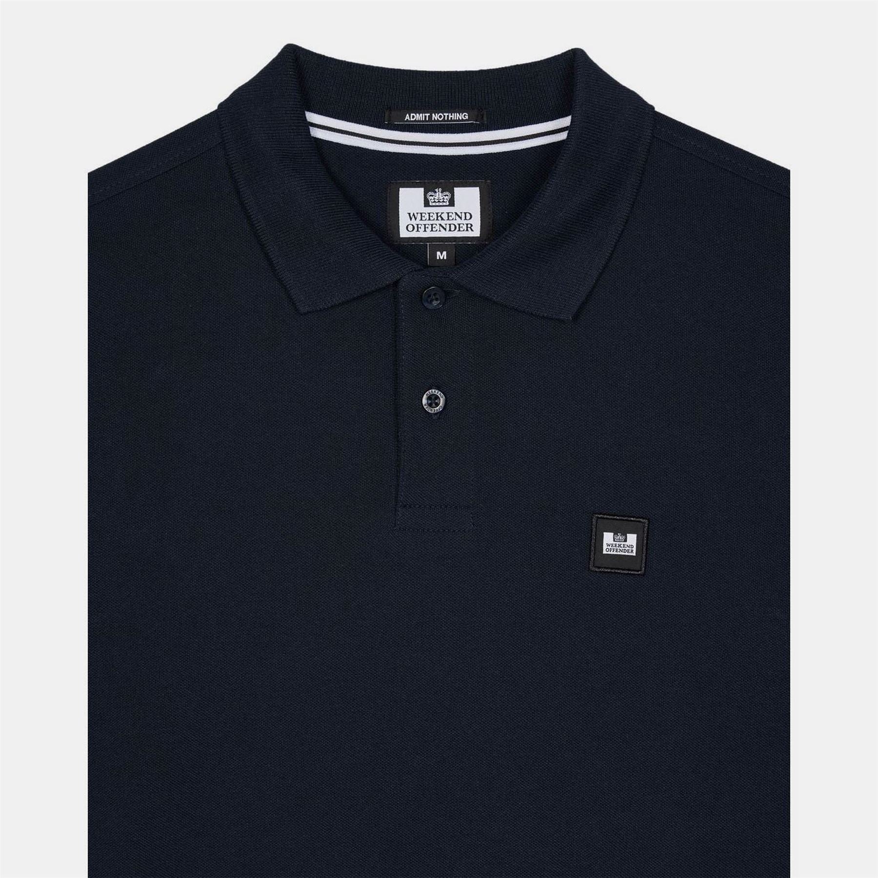 Weekend Offender Dice Long Sleeve Polo Shirt