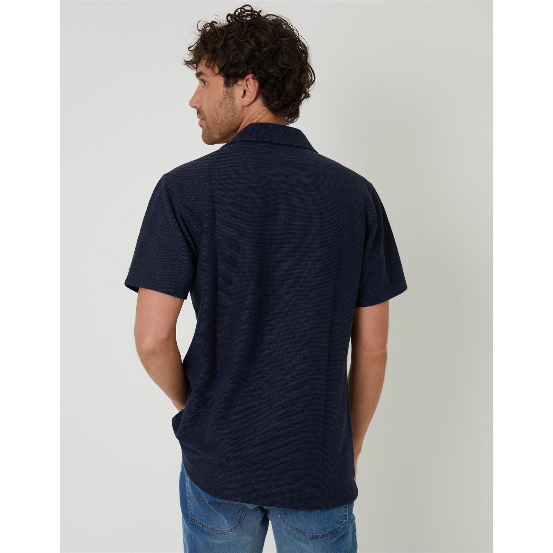 Threadbare Antti Relaxed Fit Short Sleeve Shirt
