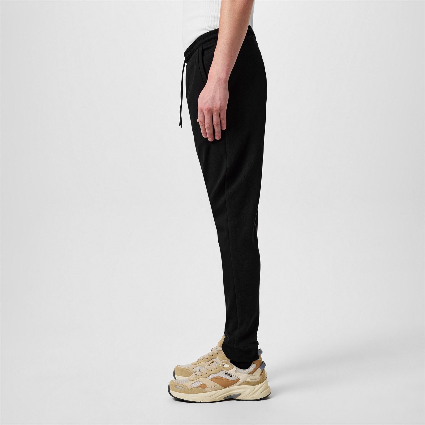 Boss Hadikocurve Jog Rubberised Logo Jogging Bottoms
