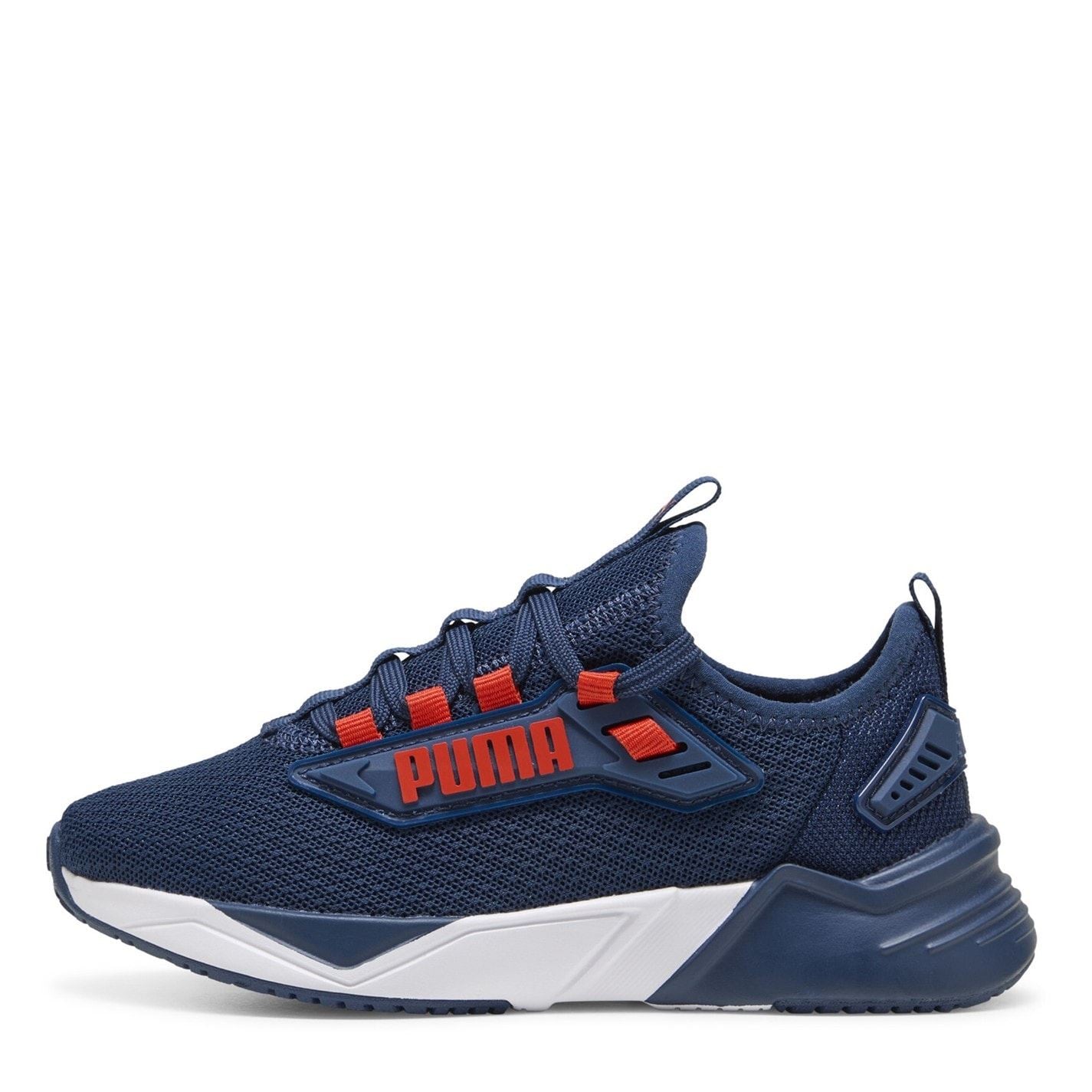 Puma Retaliate 3 Low Top Round Toe Flat Heel Sneakers