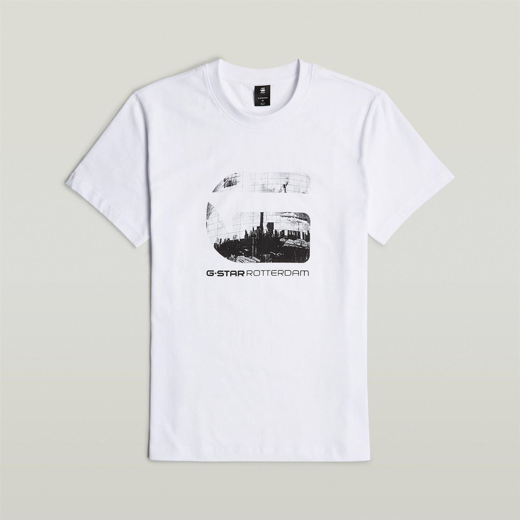 G Star Rotterdam Globe Lettering T-Shirt