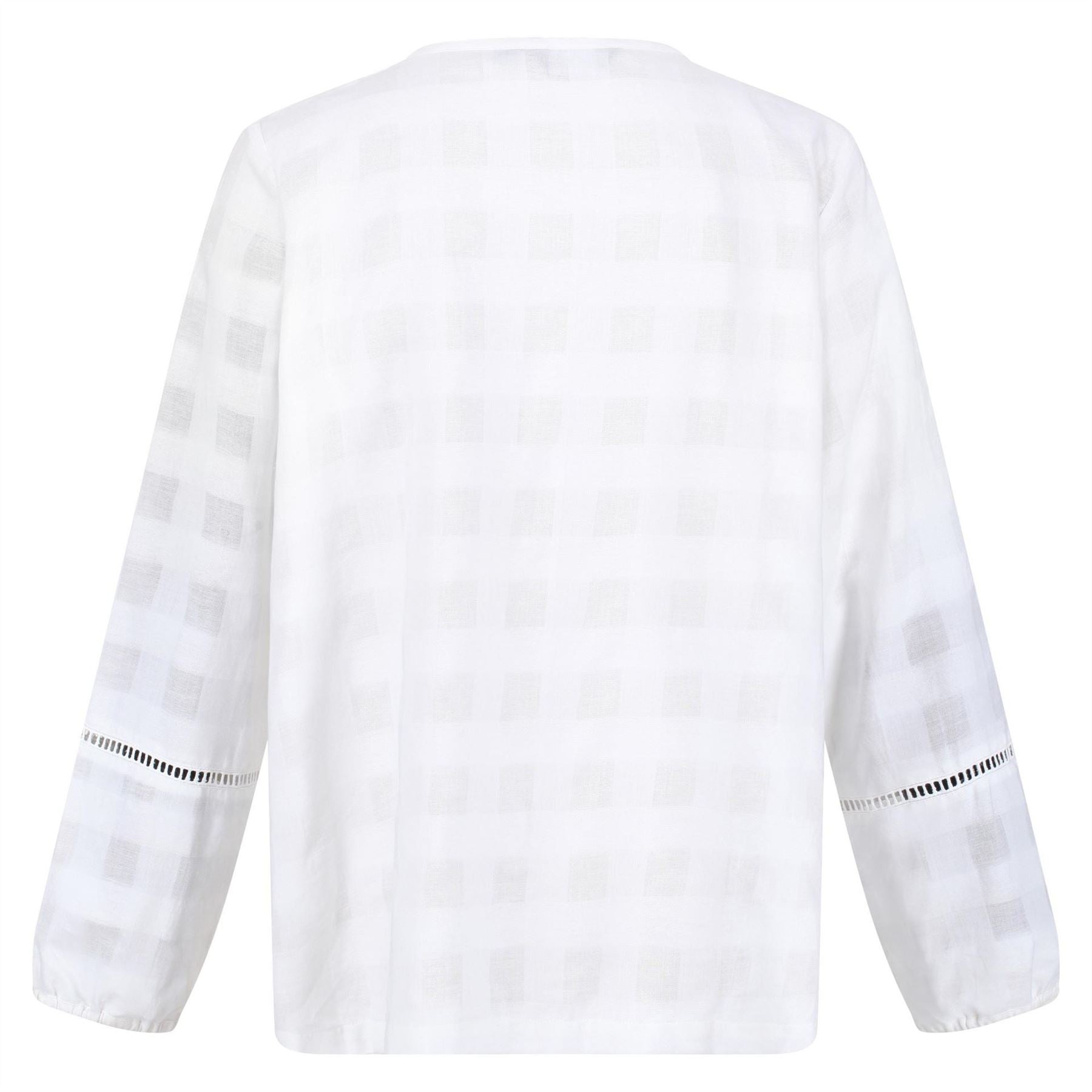 Regatta Calluna Keyhole Neck Long Sleeve Peasant Blouse