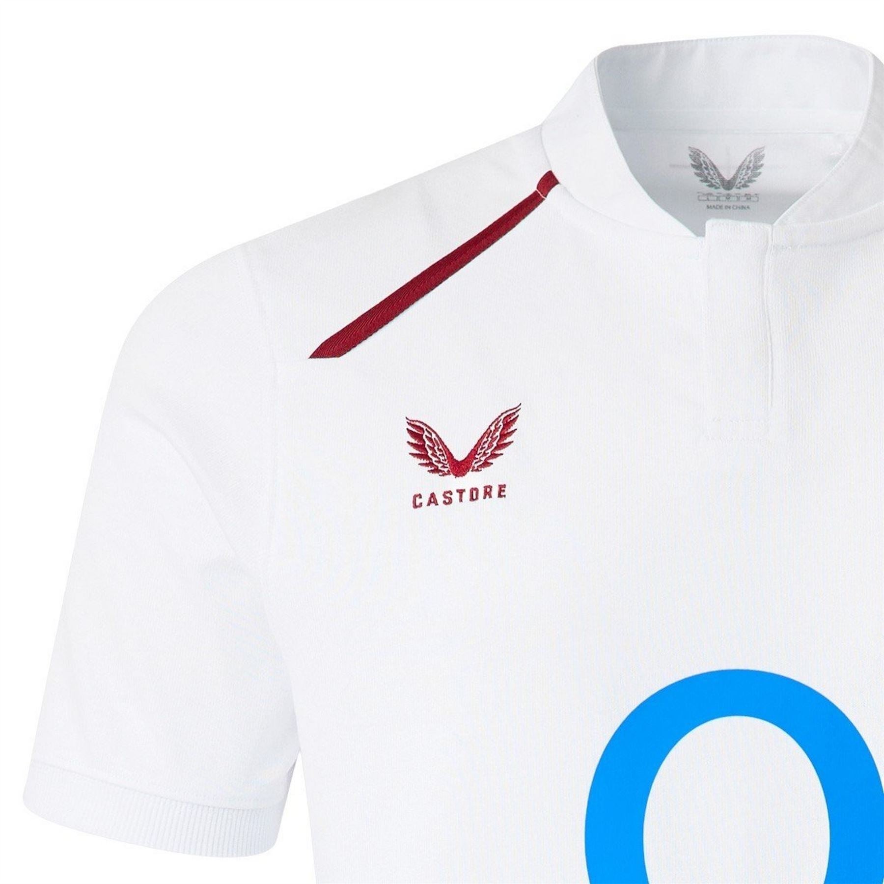 Castore England 2026 Classic Home Rugby Shirt