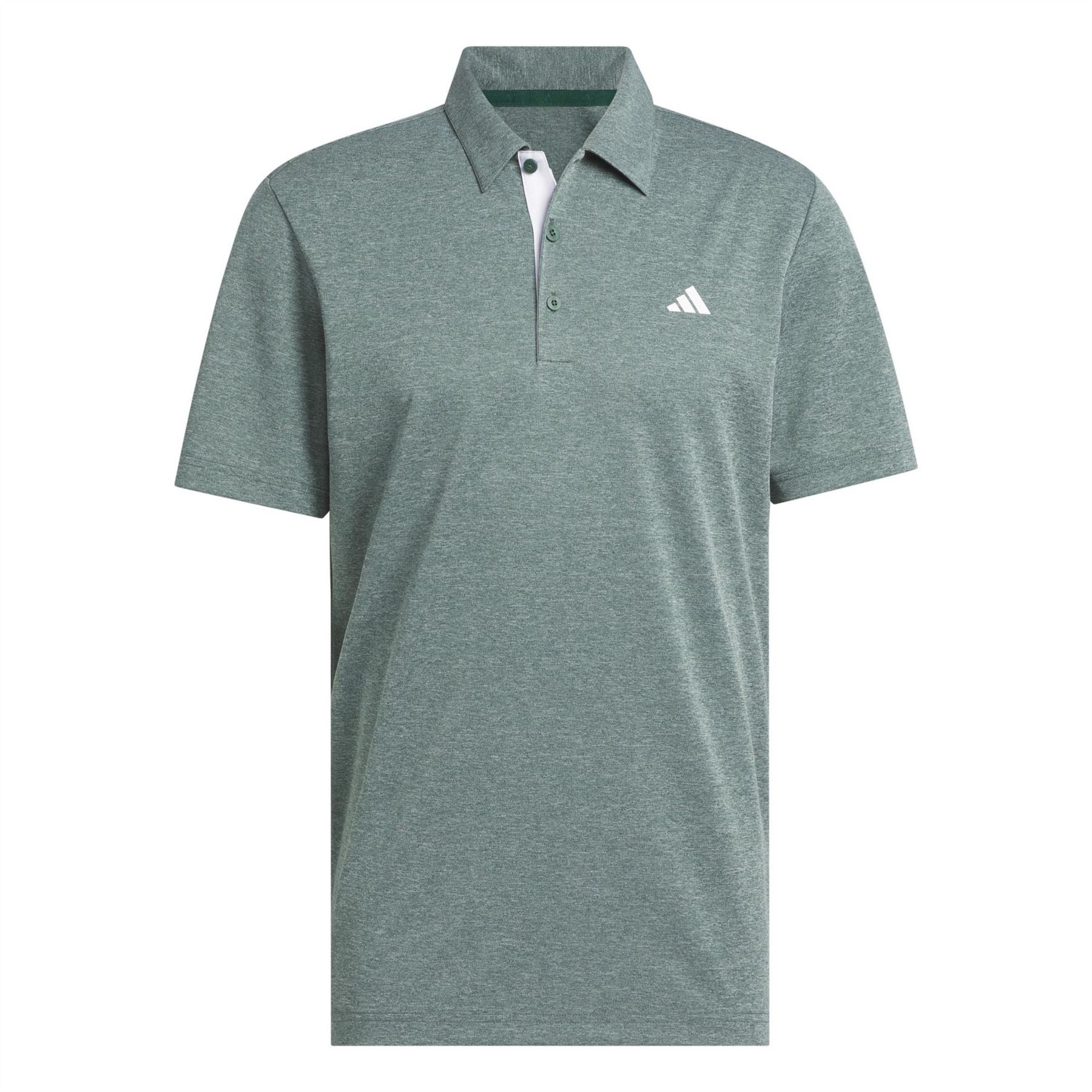 adidas Mens Heather Polo Shirt