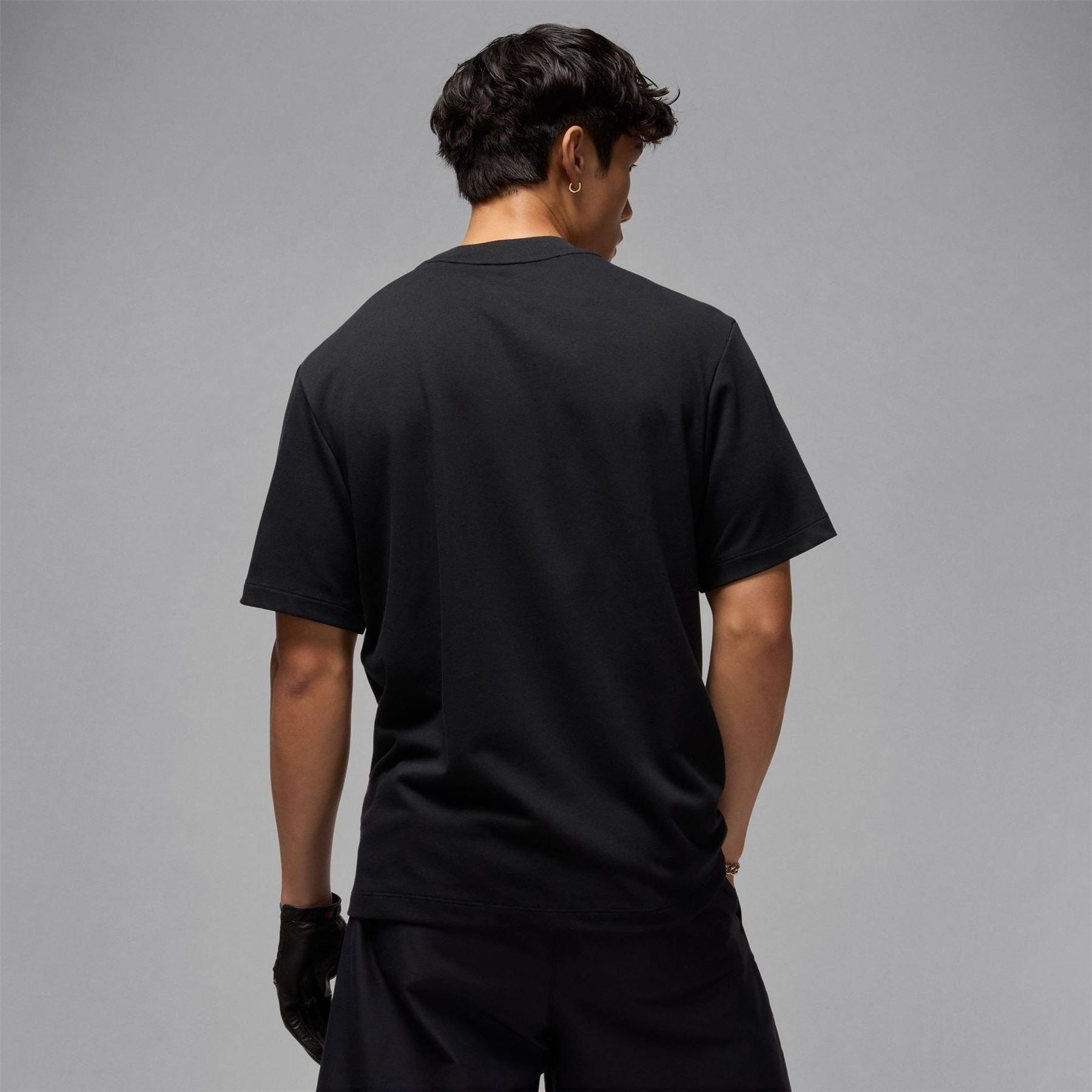 Air Jordan Jordan Sport Golf Cotton Short Sleeve Mock Neck Dri Fit T-Shirt