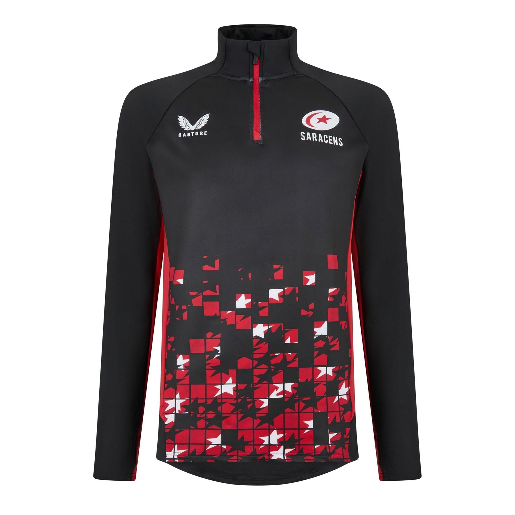Castore Saracens Matchoodyay Quarter Zip 2024 2025 Adults