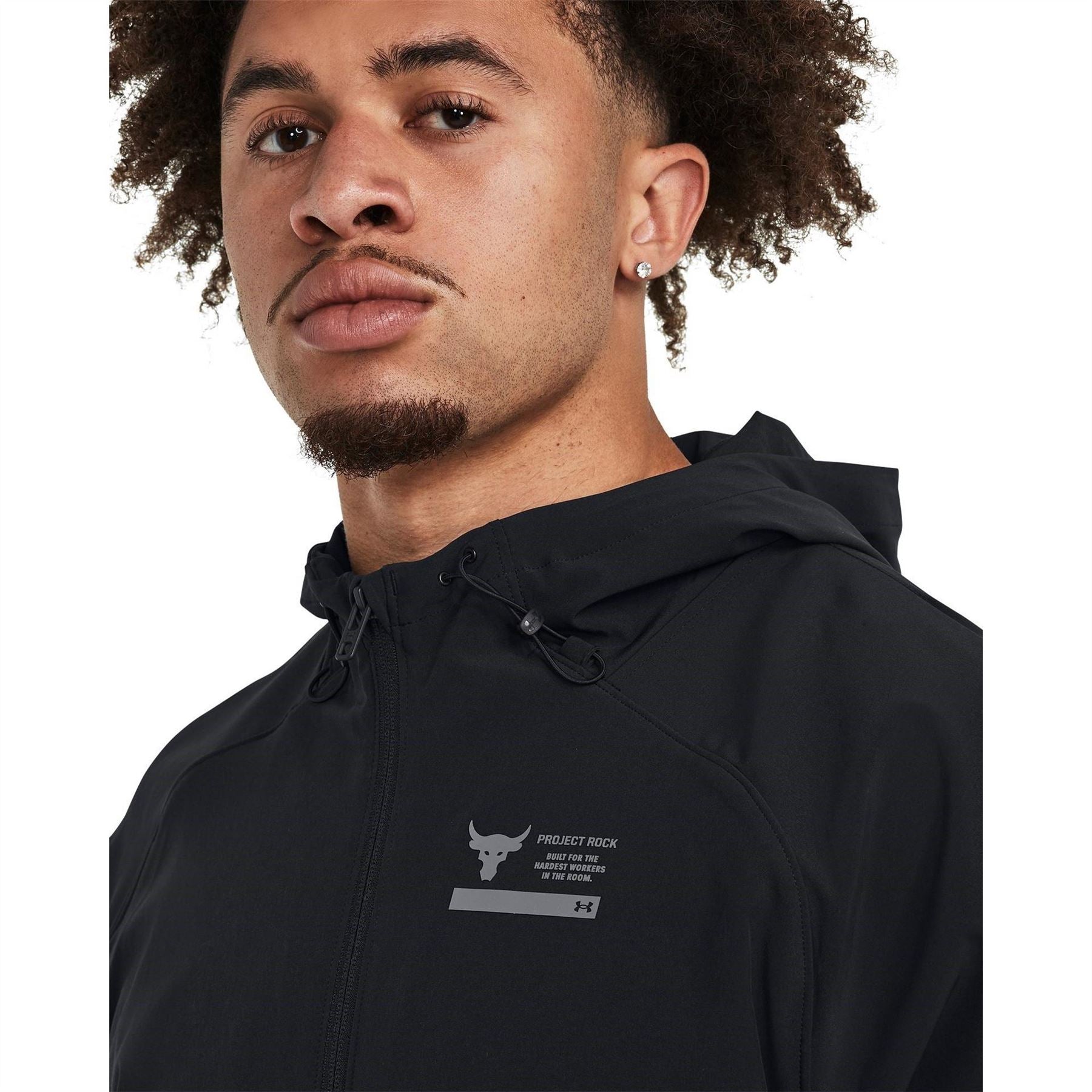 Under Armour Rock Hooded Relaxed Fit Large Genie Sweatshirt