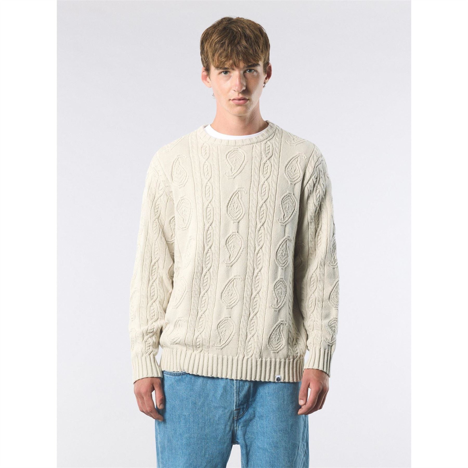 Pretty Green Marylebone Crew Neck Long Sleeve Sweater