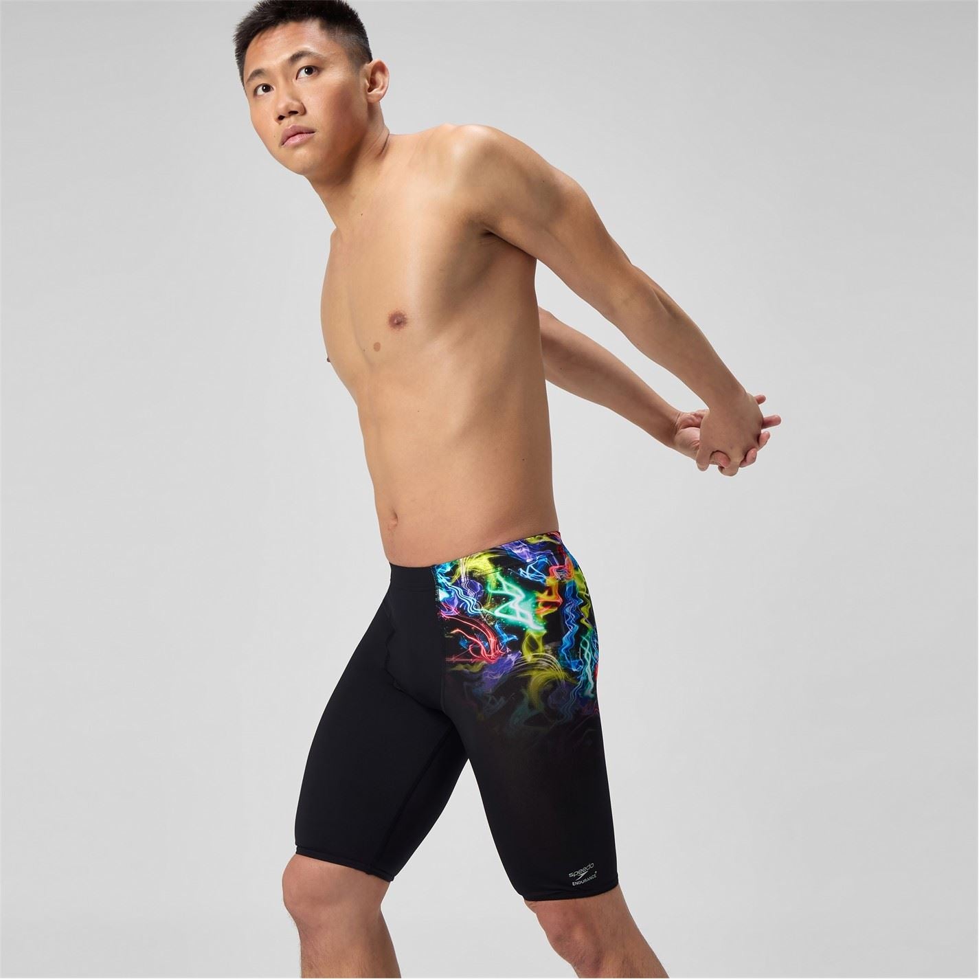 Speedo Slim Fit Graphic Print Jammer Short