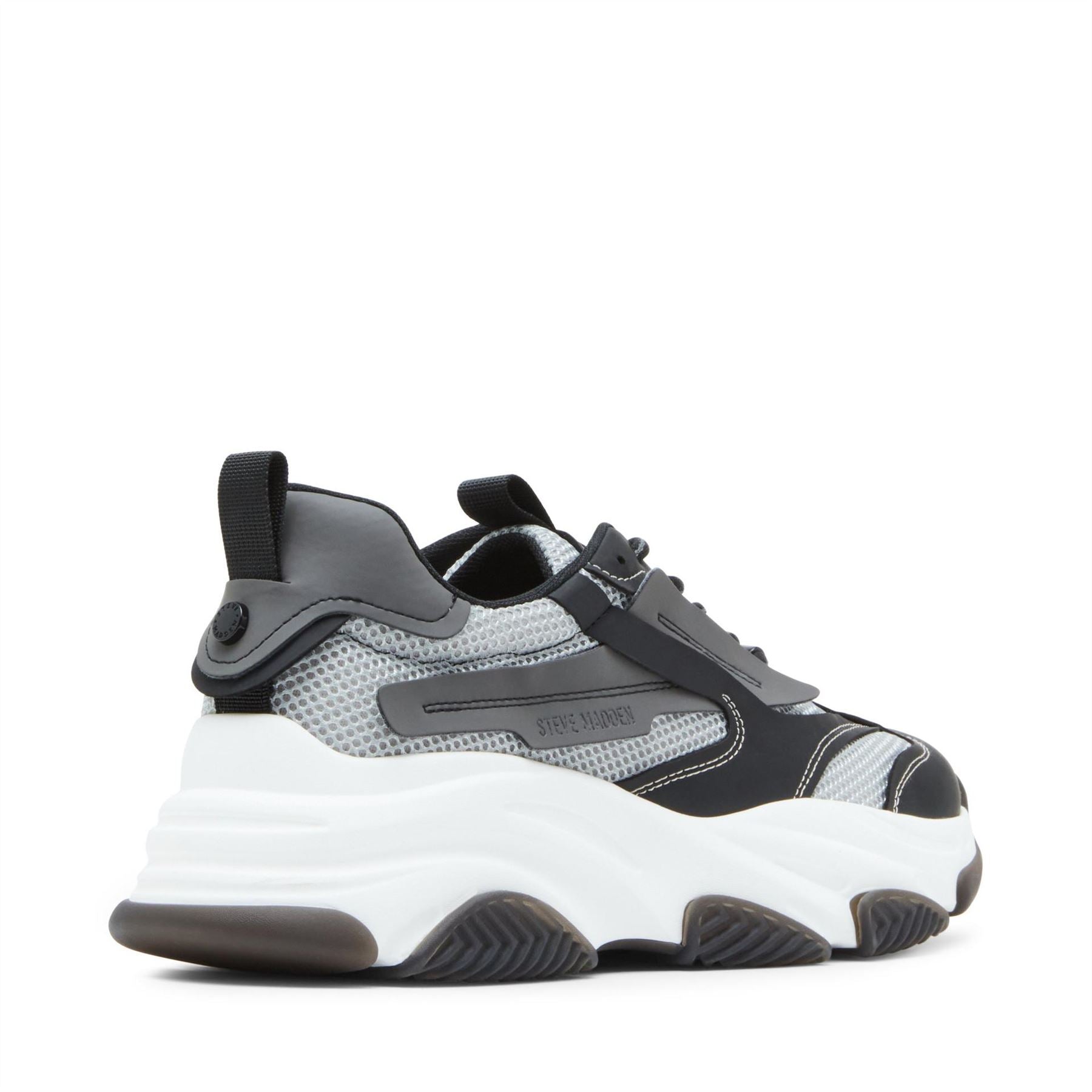Steve Madden Posses Runner Lace Up Chunky Trainers