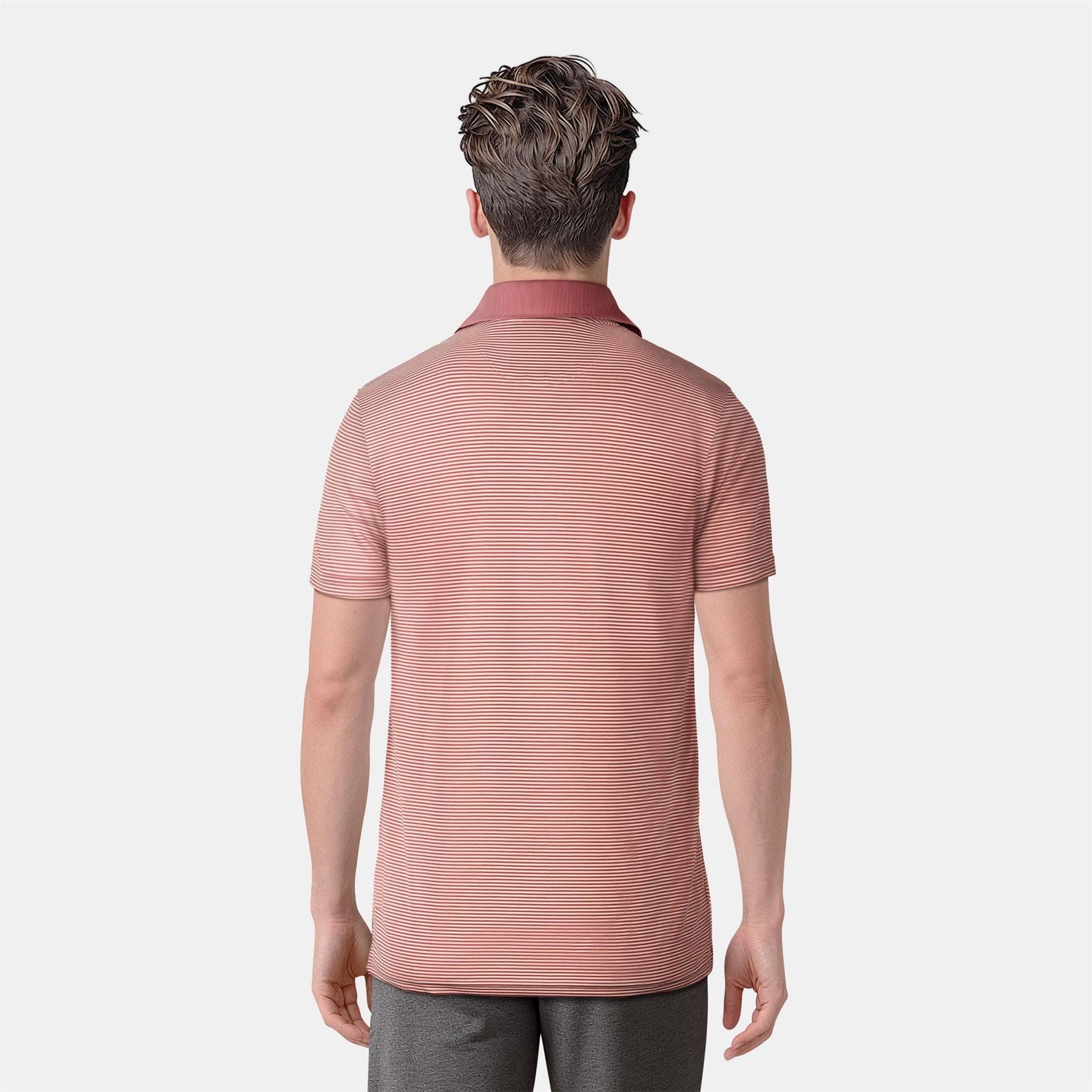 Lyle and Scott Microstripe Polo Shirt