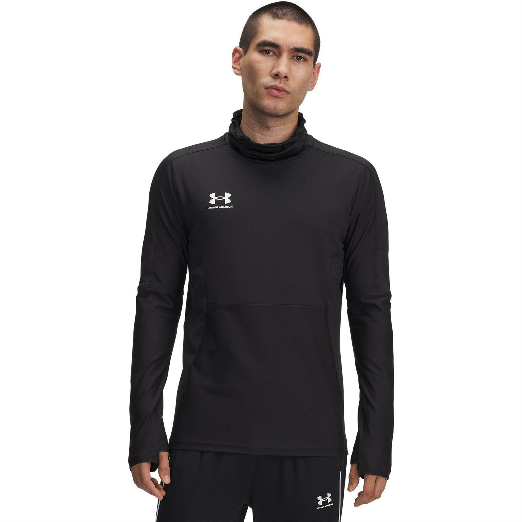 Under Armour Challenger Pro Slim Fit Funnel Neck Long Sleeve T-Shirt