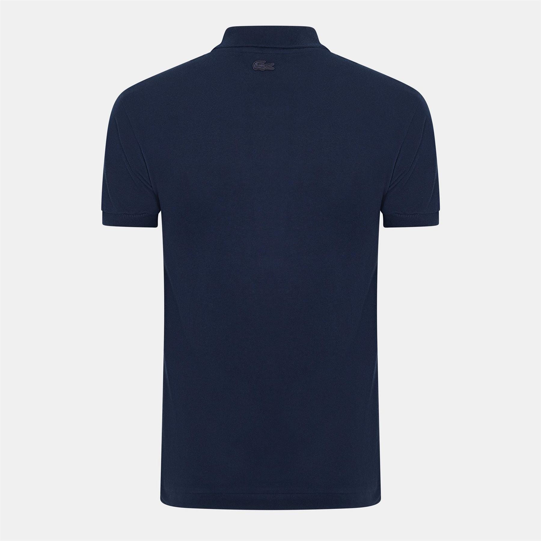Lacoste Regular Fit Crocodile Print Polo Shirt