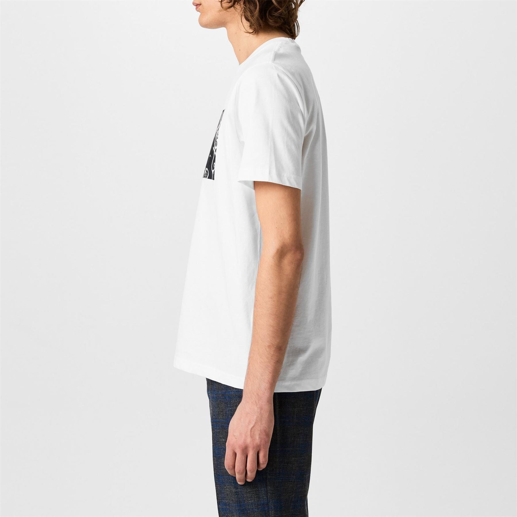 PS Paul Smith Graffiti Zebra Crew Neck Regular Fit T-Shirt