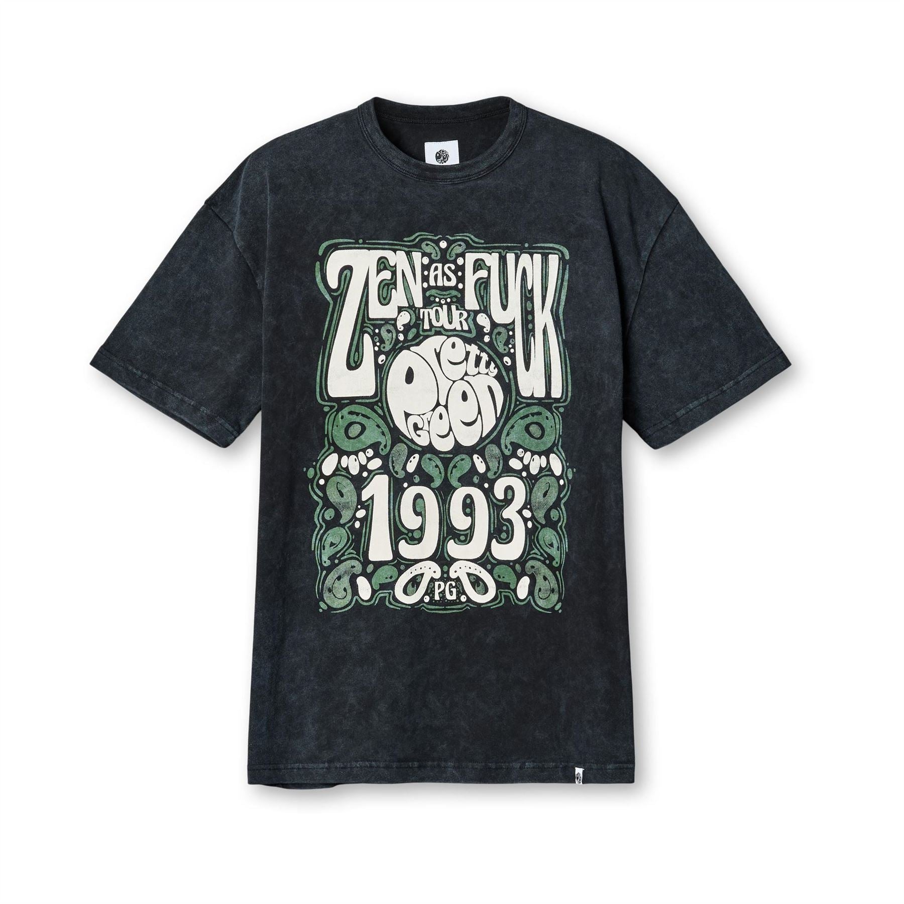 Pretty Green Regular Fit Lettering Crew Neck T-Shirt