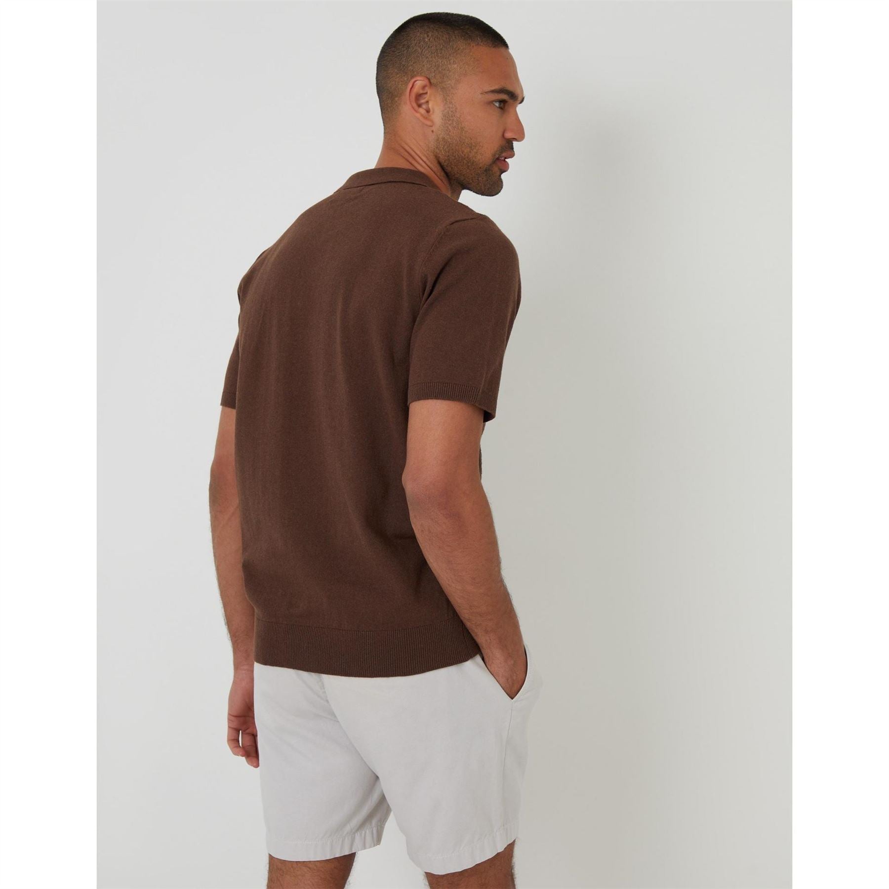 Threadbare Whittley Polo Shirt Collared Neck Short Sleeve