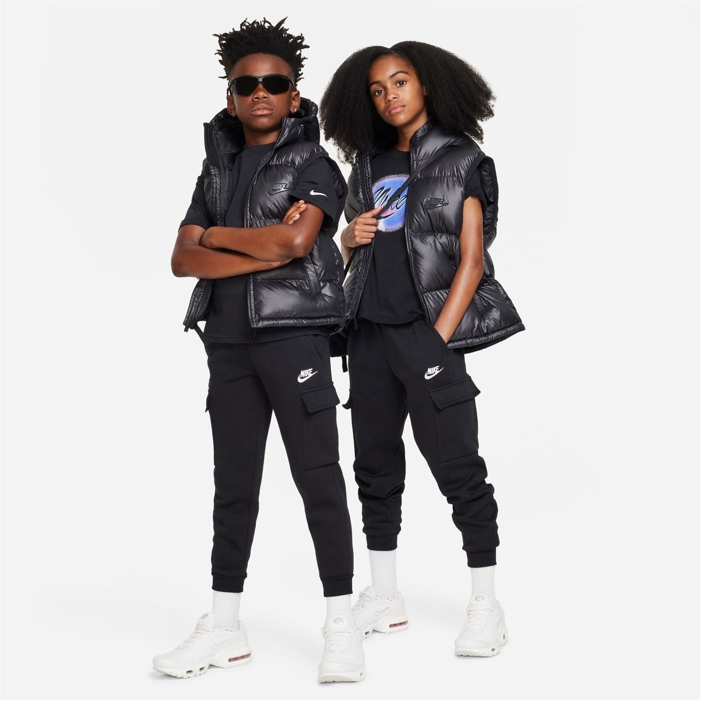 Nike Sportswear Club Fleece Cargo Jogging Bottoms Juniors