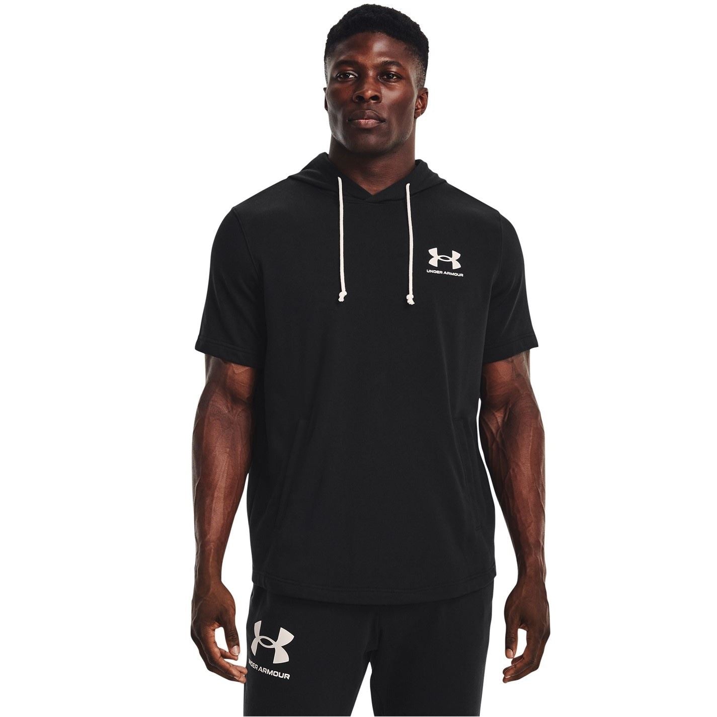 Under Armour UA Rival Hooded Short Sleeve Top