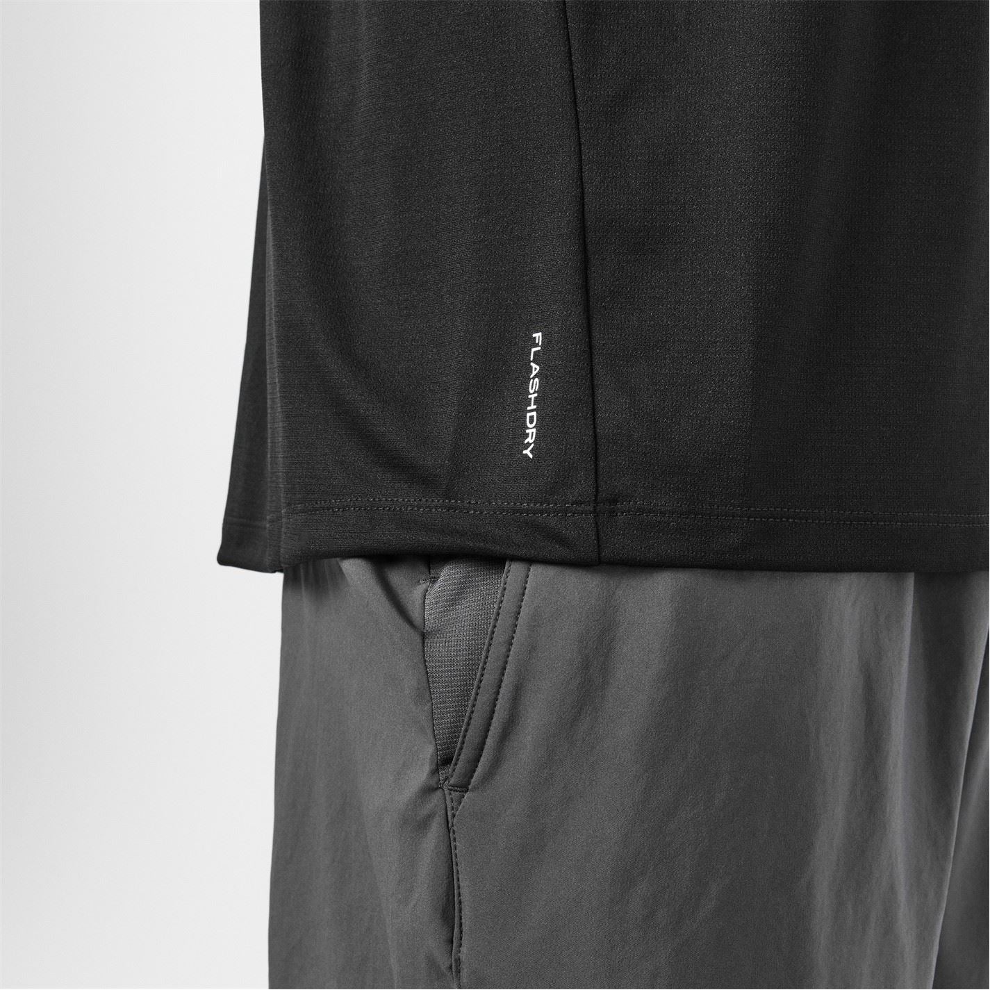 The North Face Mist Regular Fit Long Sleeve Zip Neck T-Shirt