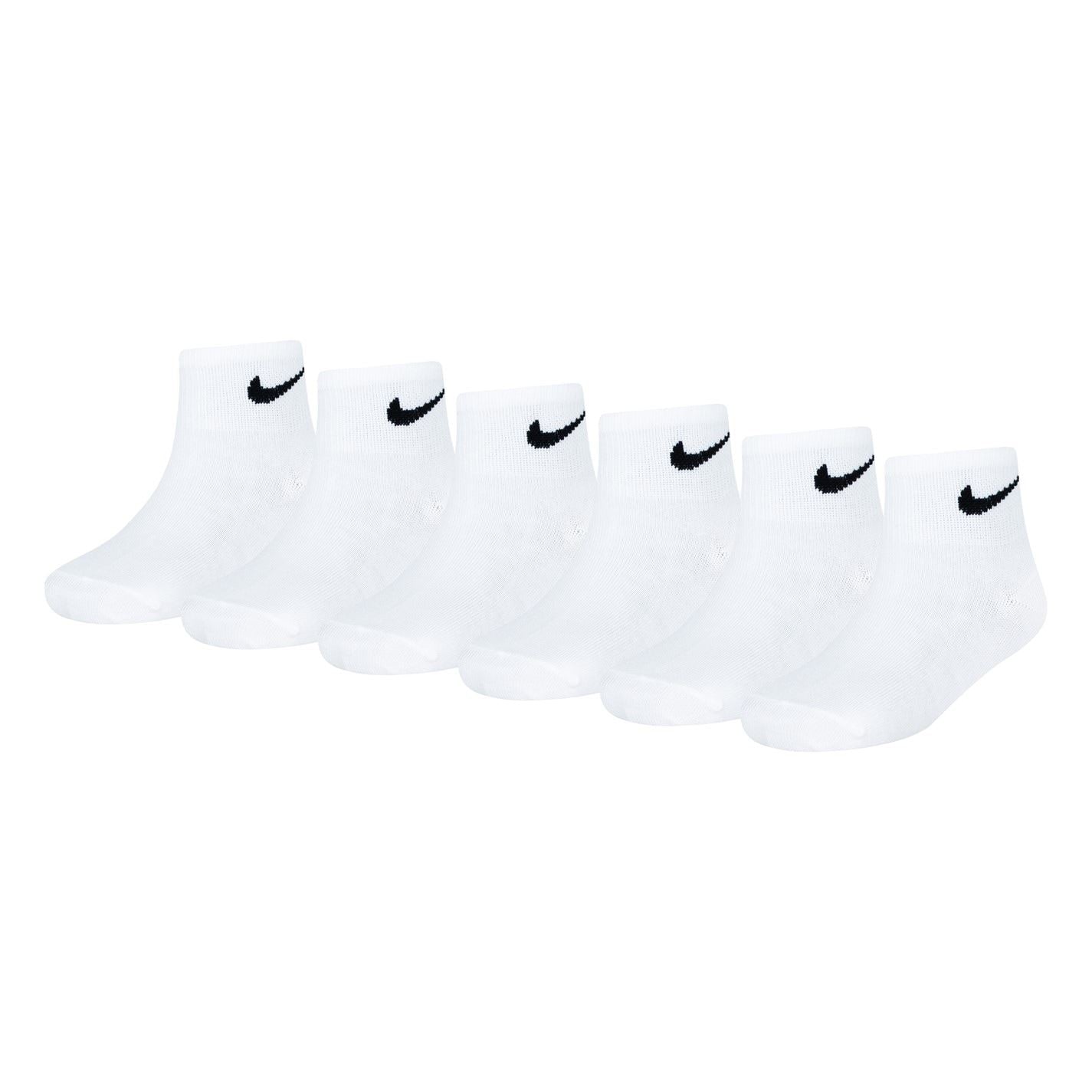 Nike 6 Pack Ankle Socks Childrens
