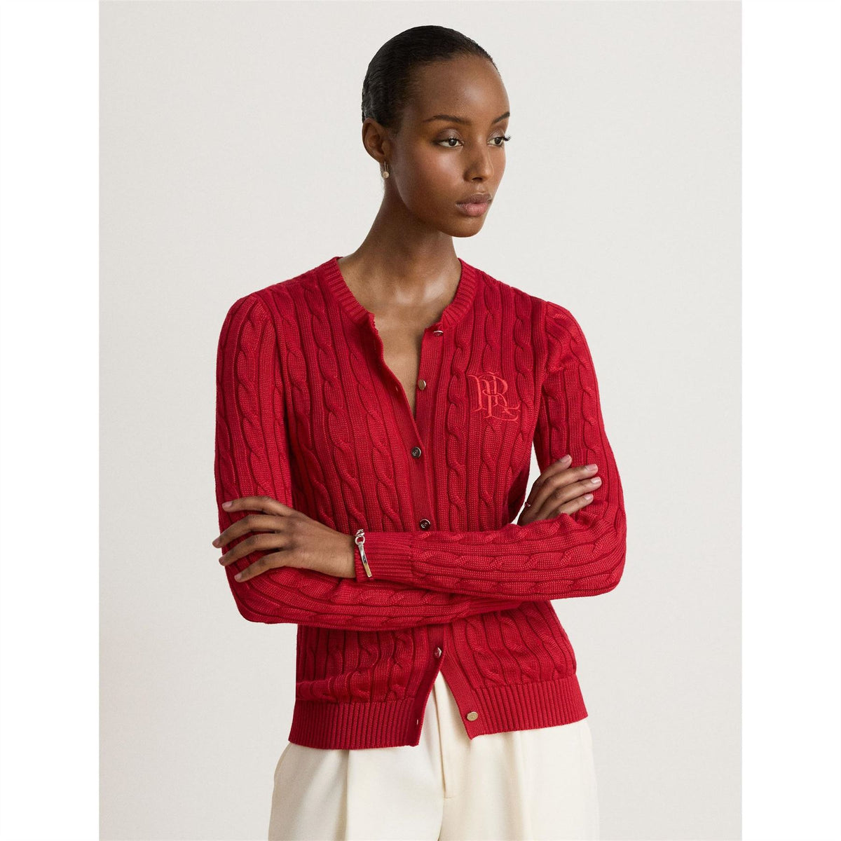 Lauren by Ralph Lauren Crew Neck Long Sleeve Sweater