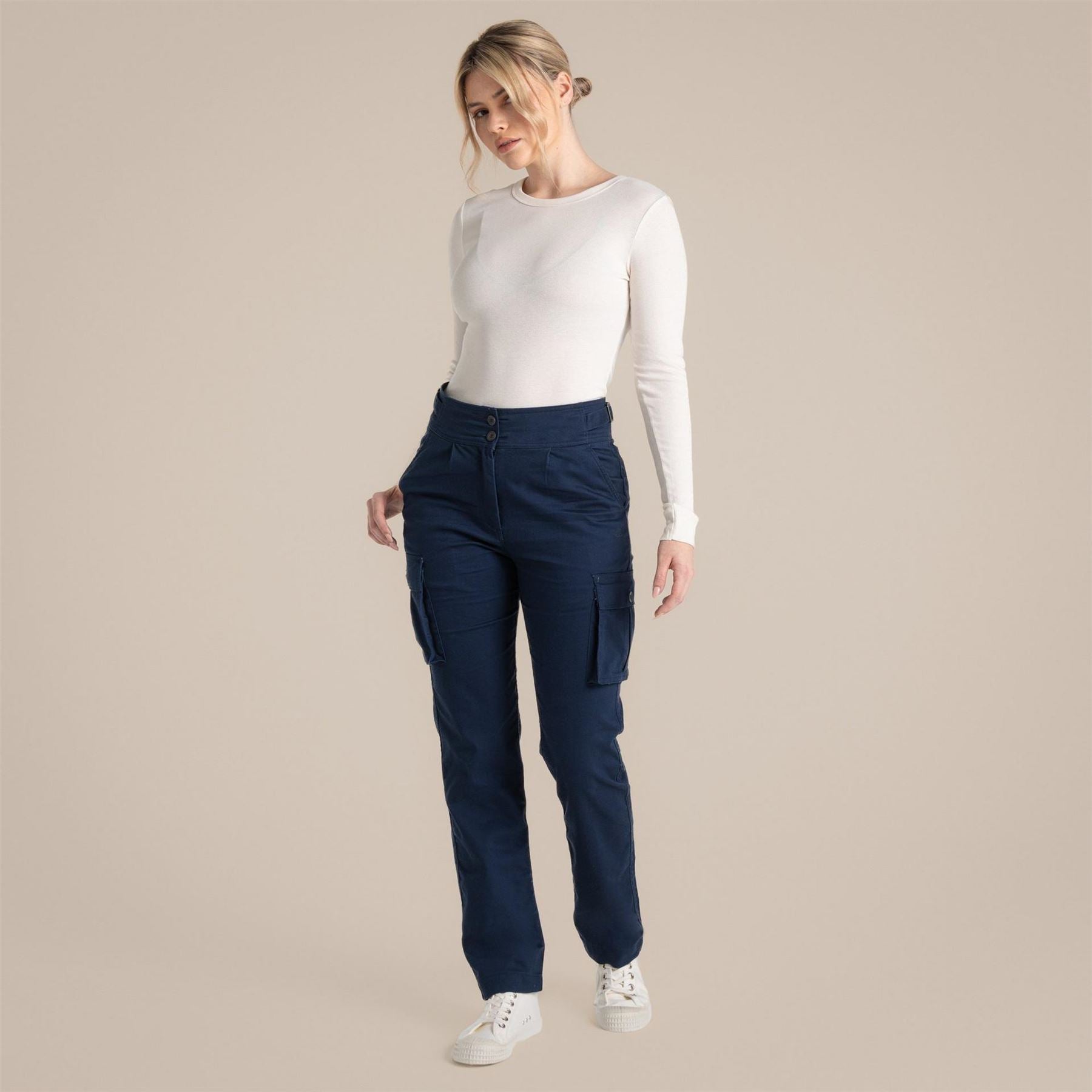 Craghoppers Araby Solid Patterned Combat Cargo Pants