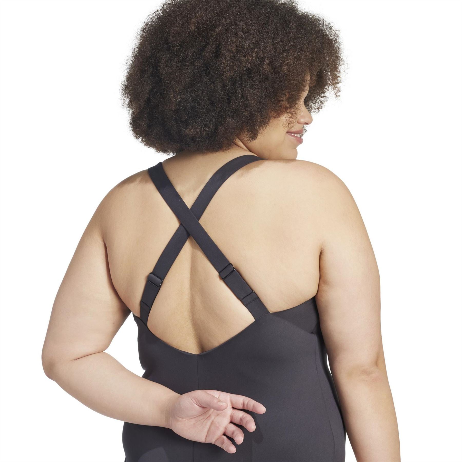 adidas Womens H S In One Piece Swimsuit