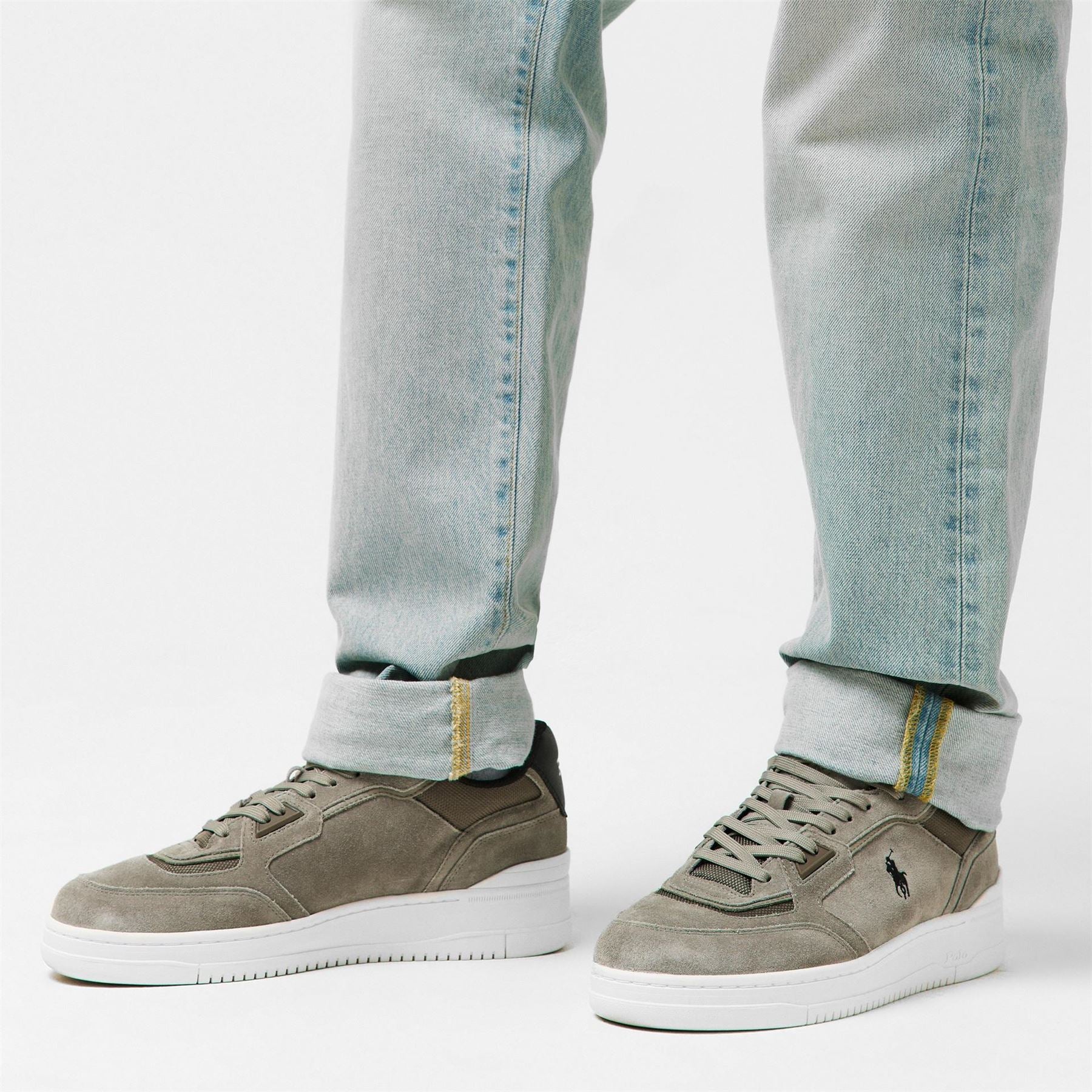 Polo Ralph Lauren Open Master Lace-Up Low Top Sneakers