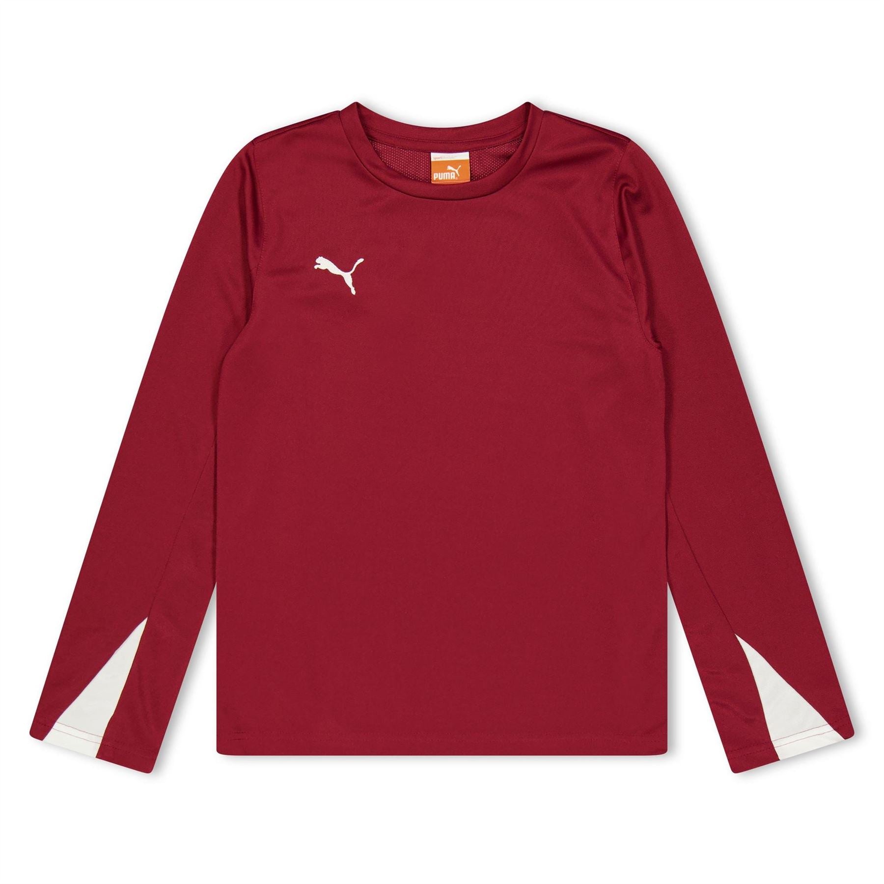 Puma Kids Team Long Sleeve Performance Gym Top