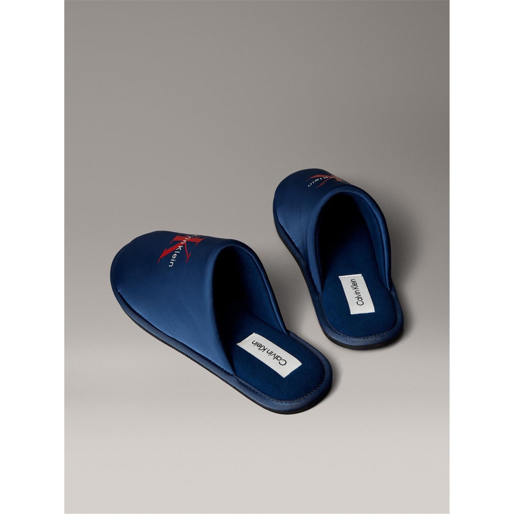 Calvin Klein Closed Toe Mono Mule Slippers