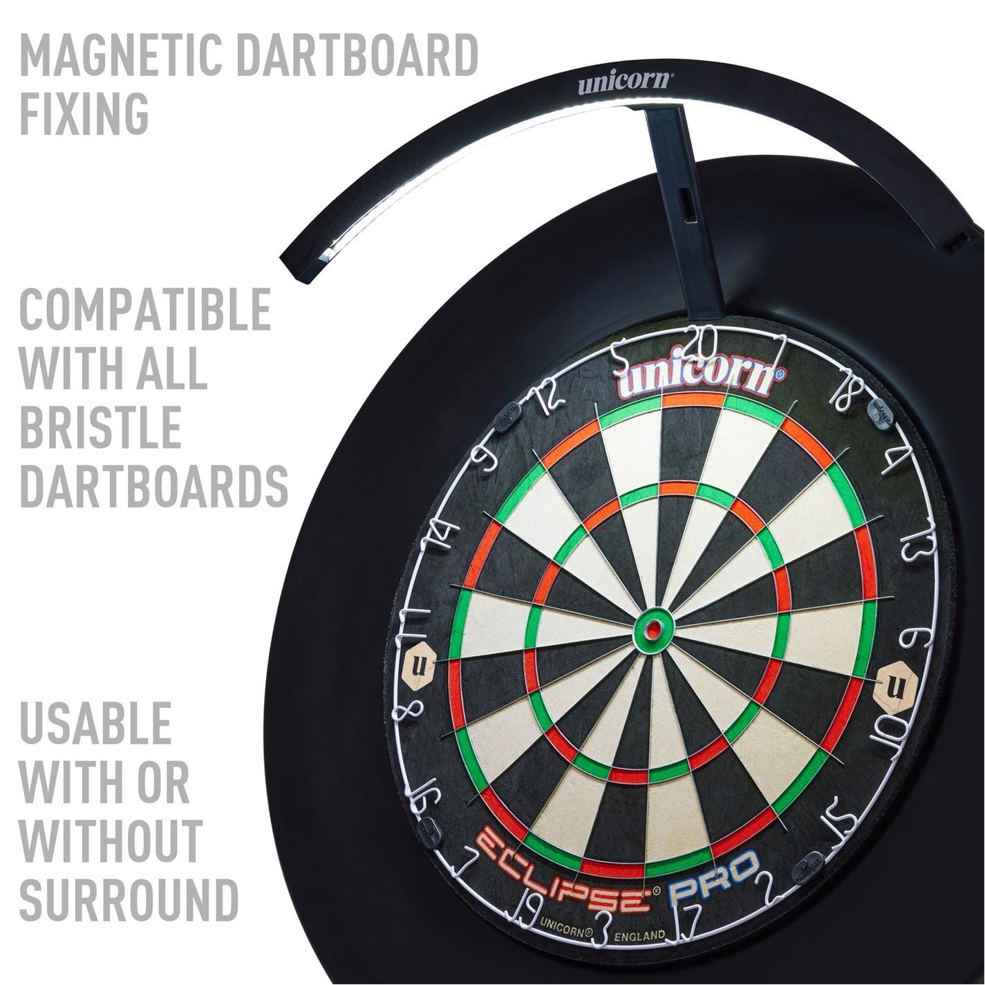 Unicorn Darts Quarter Light Dartboard Lighting System