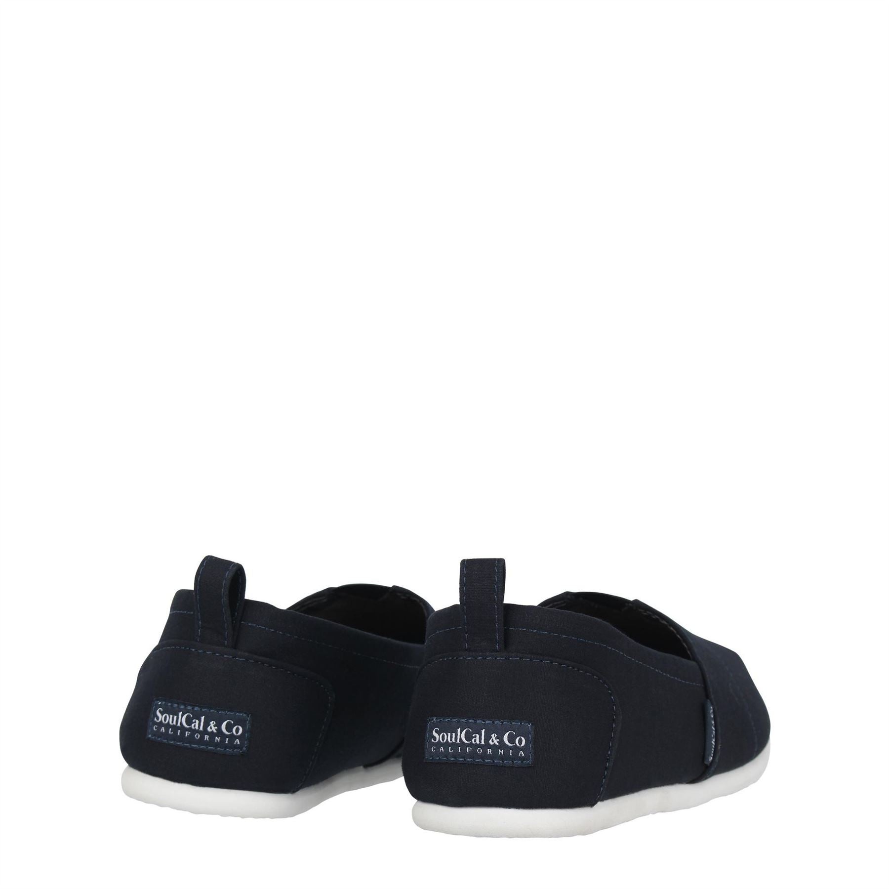 SoulCal Mens Long Beach Canvasas Slip Ons