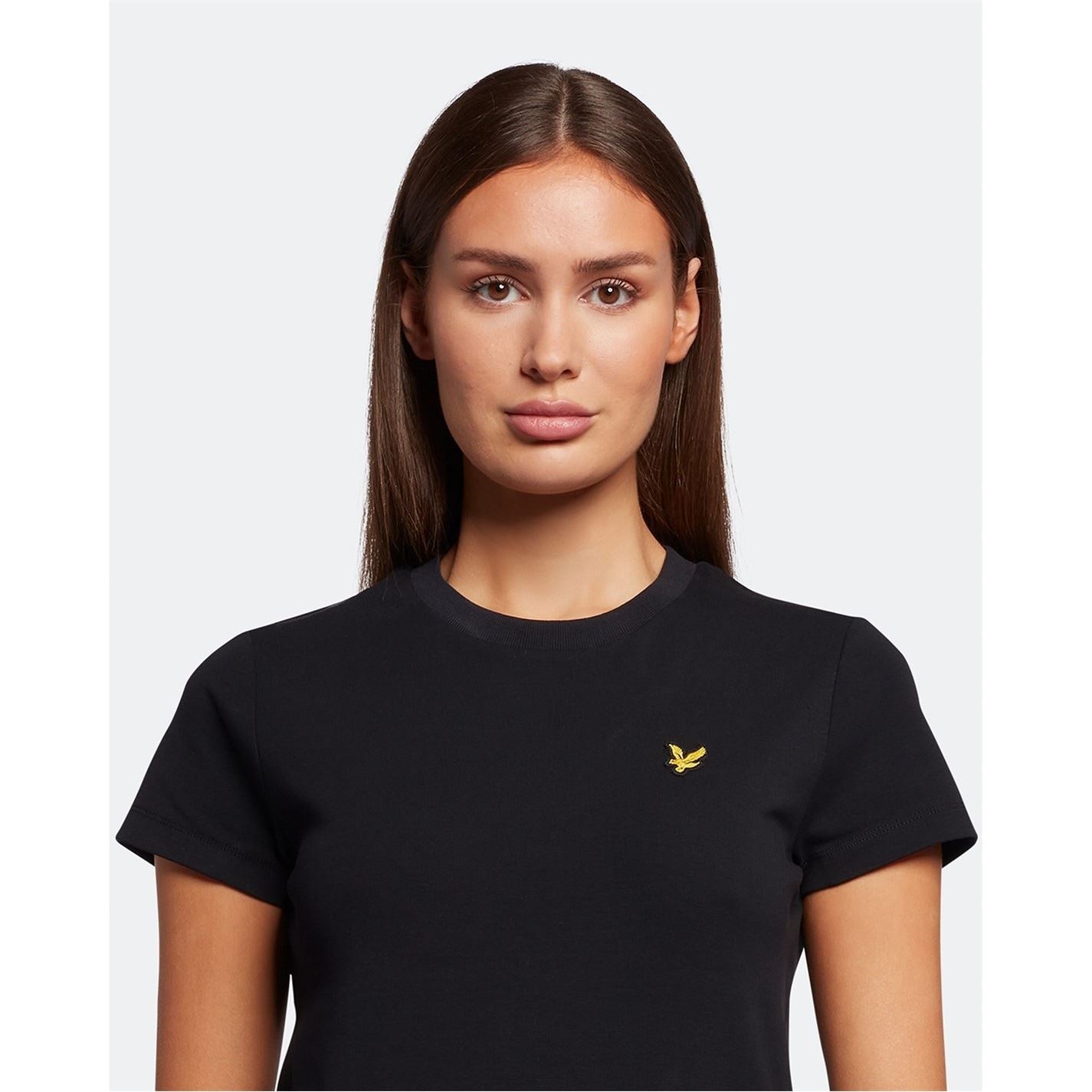 Lyle and Scott Popcorn Crew Neck Relaxed Fit T-Shirt